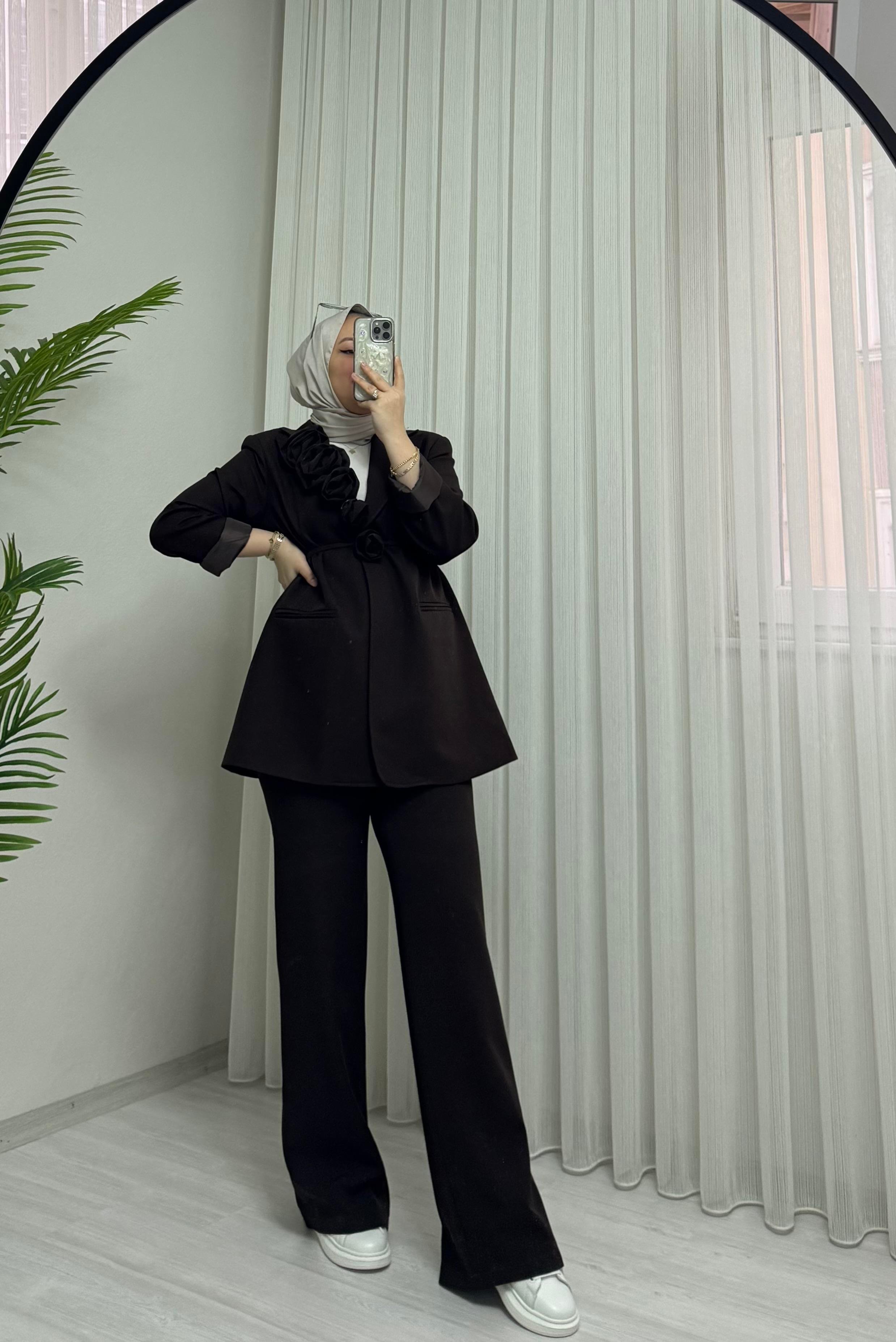 Poli Astarlı Gül (seyyar) Takım Kahve