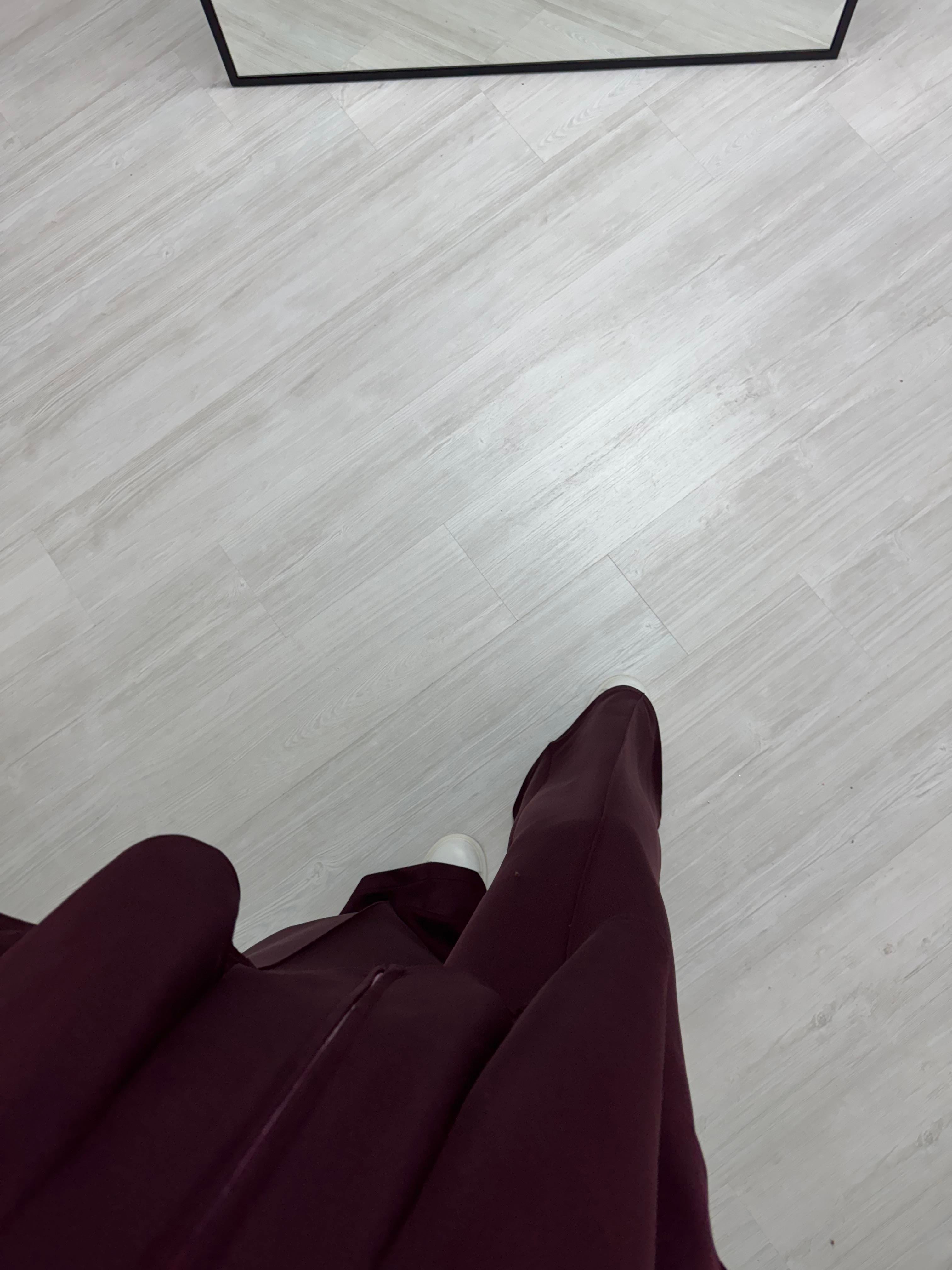 Poli Biyeli Kemerli Scuba Takım Bordo 