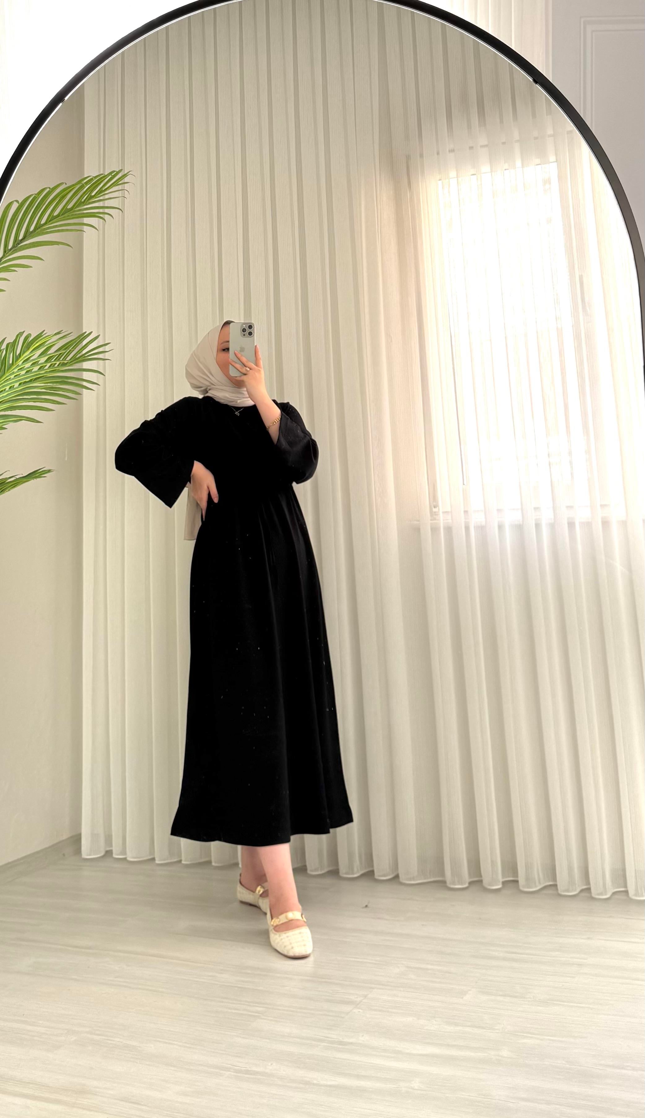 Poli Elbise Siyah (2961)