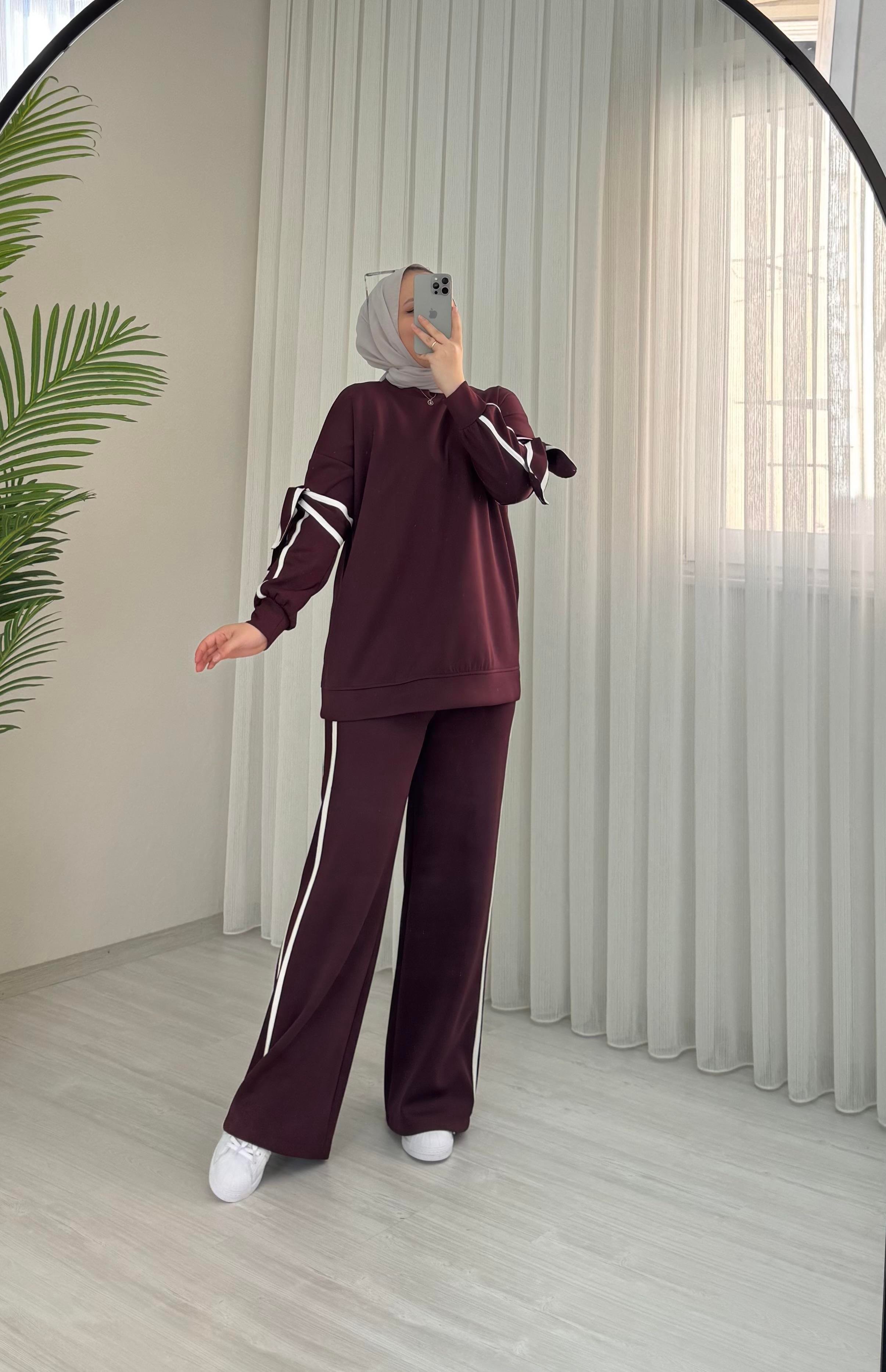 Poli Scuba Kolu Fiyonk Takım Bordo