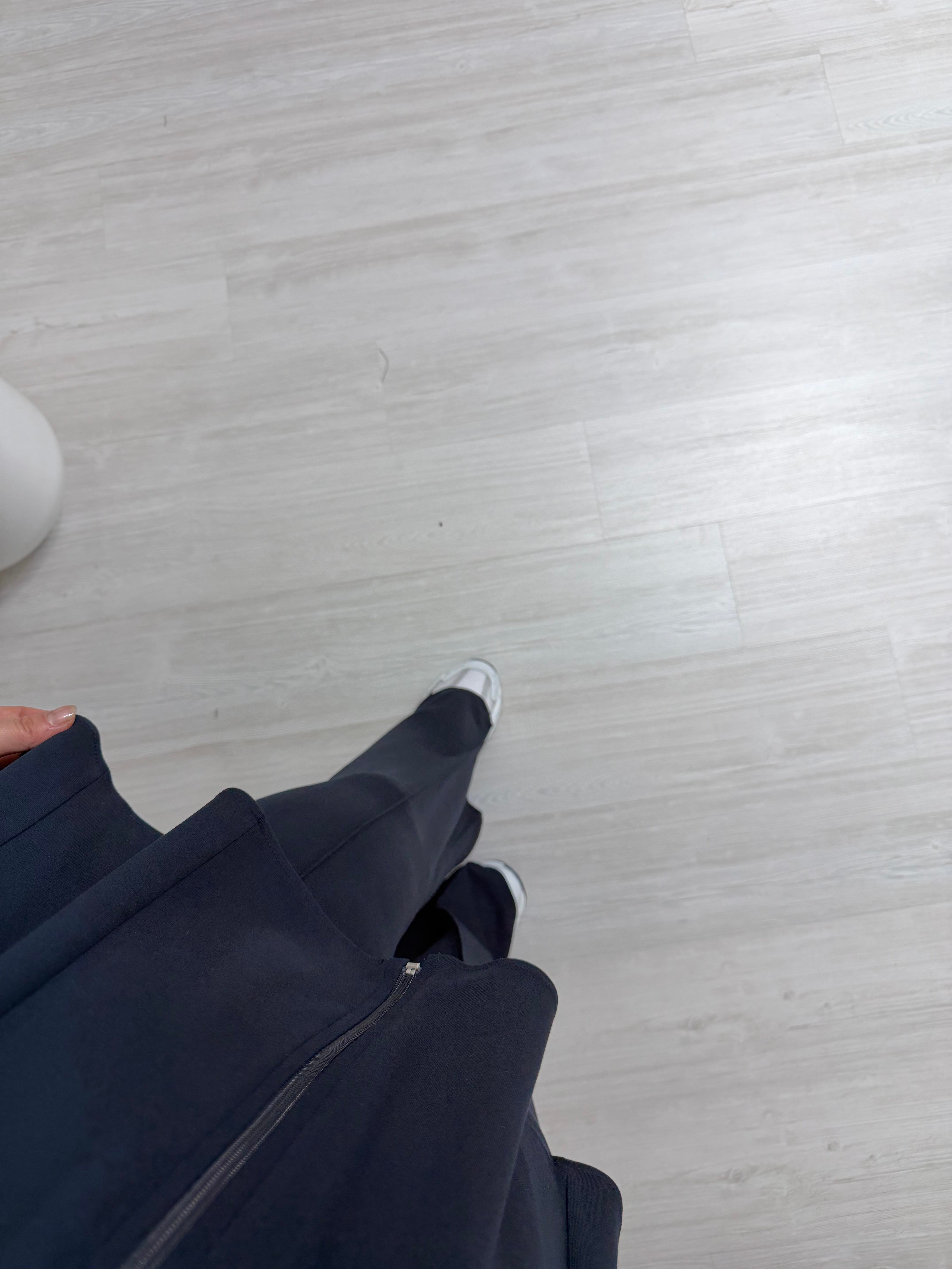 Qup Melisa Pantalonlu Oyşho Takım Lacivert