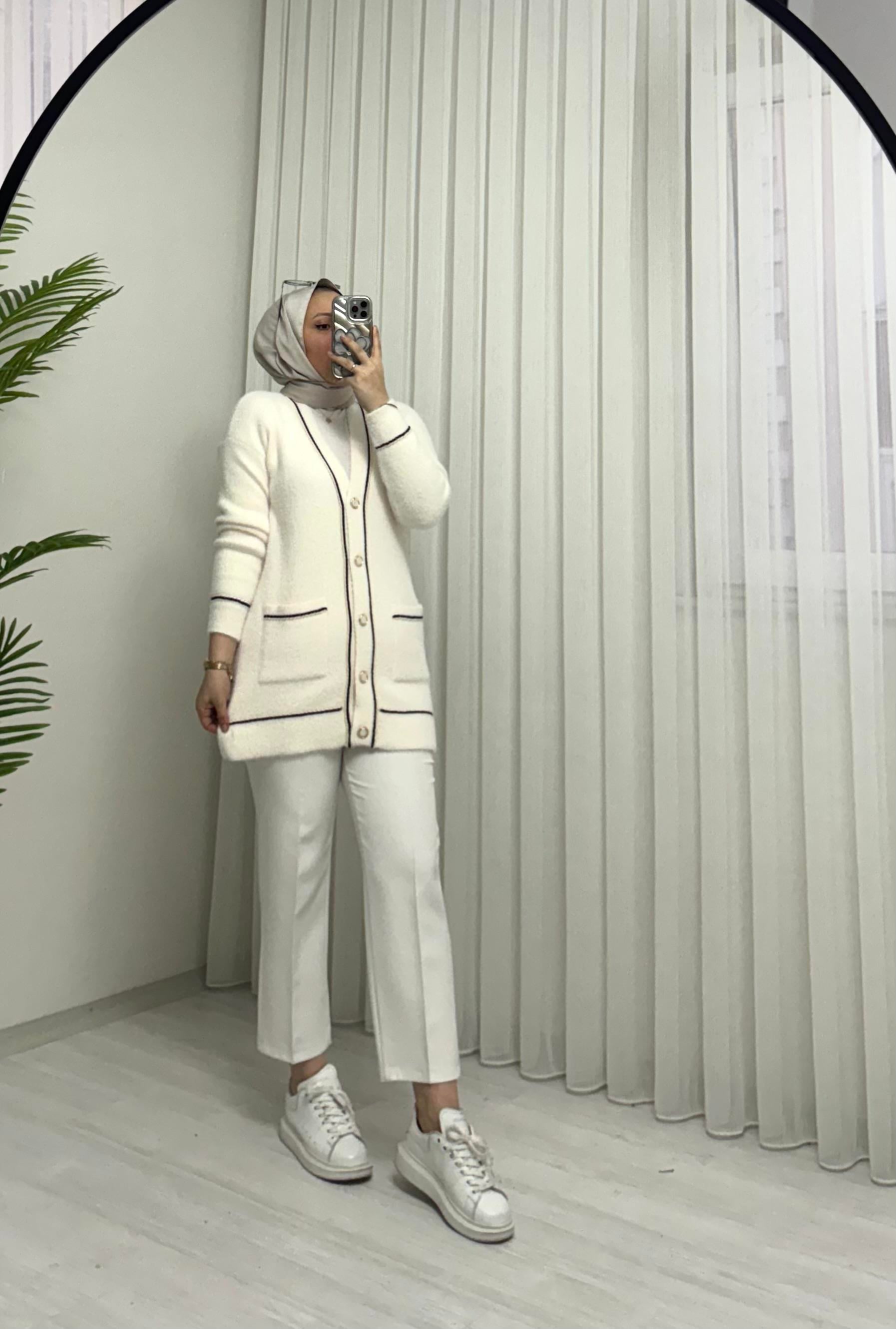 Teddy Hırka Ekru (bej)