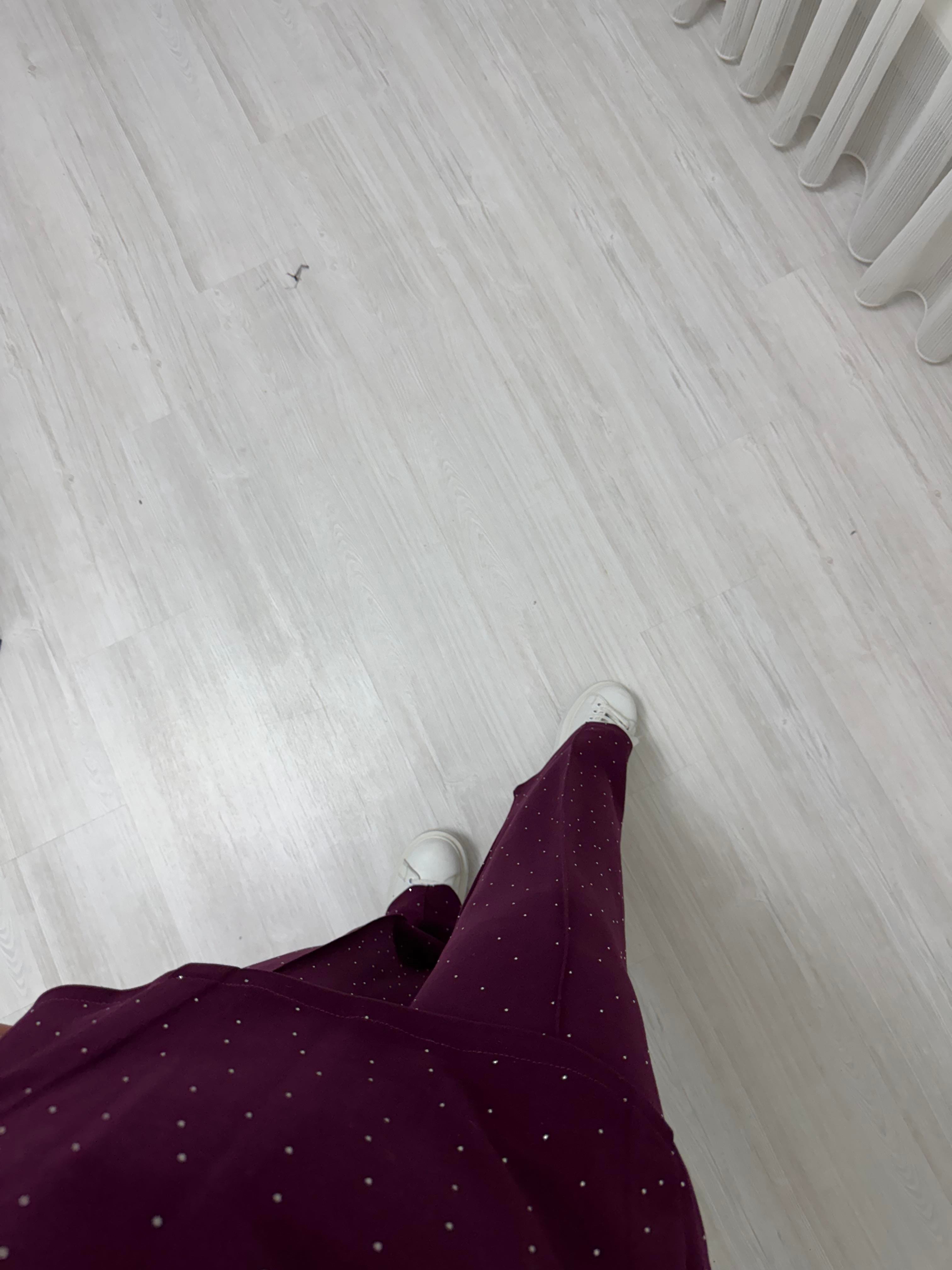 Ürdün Taşlı Takım Bordo
