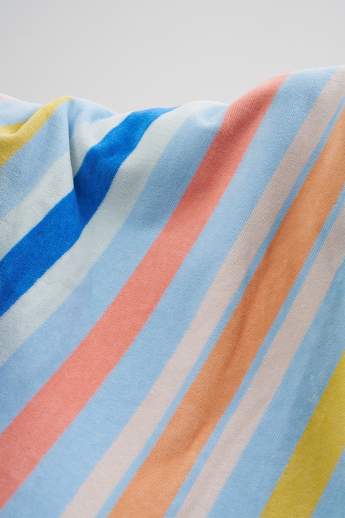 100% Pamuk Ocean Breeze Renkli Cizgili Plaj Havlusu - Havuz Havlusu - Beach Towel - 80x160cm