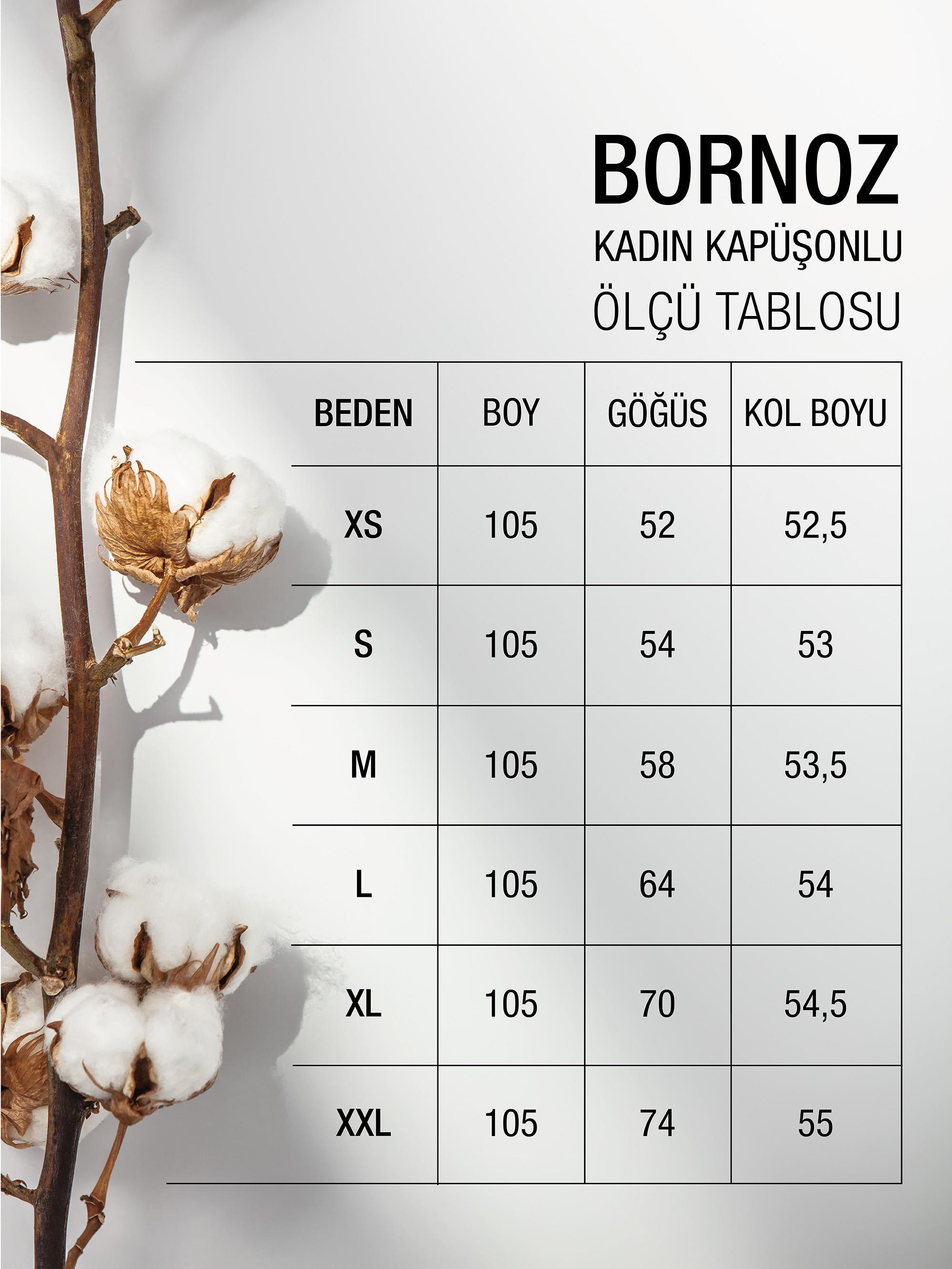 Homelover %100 Pamuk Ekstra Yumuşak Fuşya Kapşonlu Kadın Bornoz