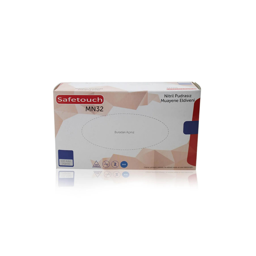 SAFETOUCH MN32 NITRIL MUAYENE ELDIVENI