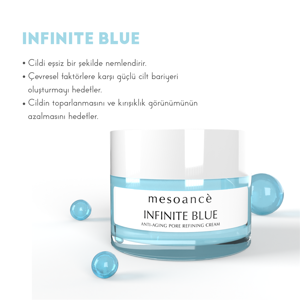 Infinite Blue Cilt Tonu Eşitleyici Aydınlatıcı Nemlendirici Yüz Bakım Kremi 50ML