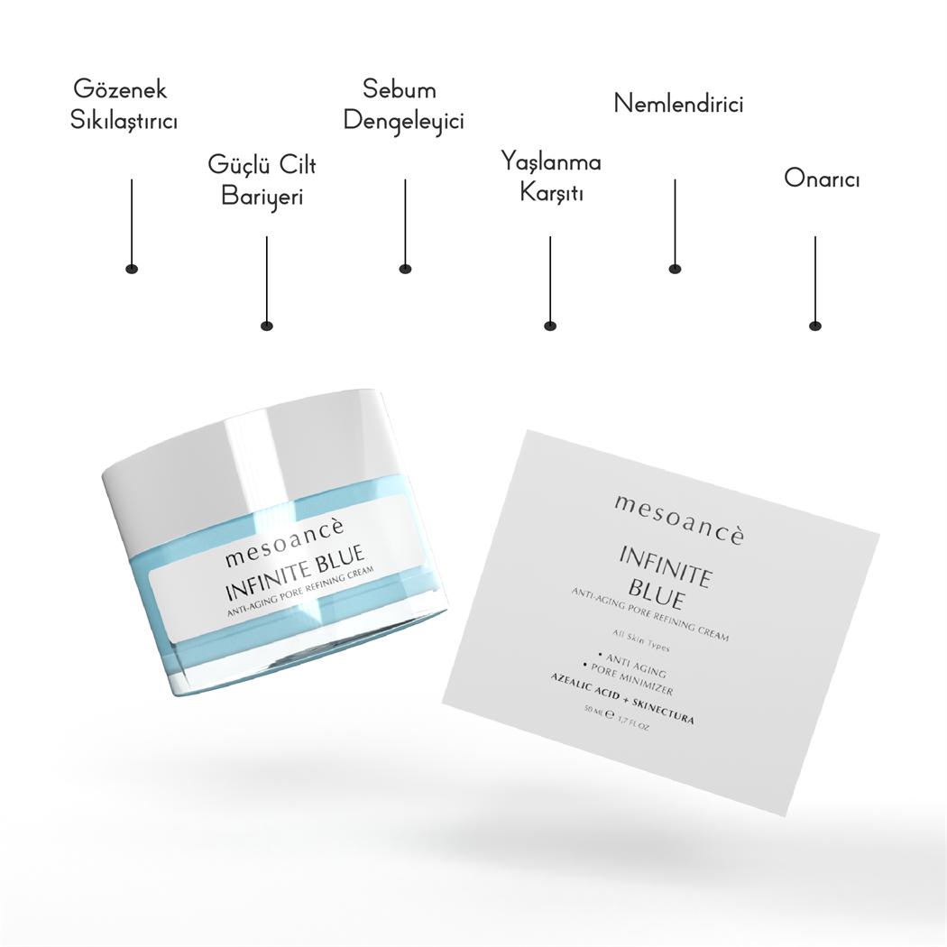 Infinite Blue Cilt Tonu Eşitleyici Aydınlatıcı Nemlendirici Yüz Bakım Kremi 50ML