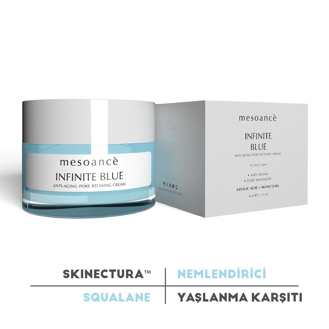 Infinite Blue Cilt Tonu Eşitleyici Aydınlatıcı Nemlendirici Yüz Bakım Kremi 50ML