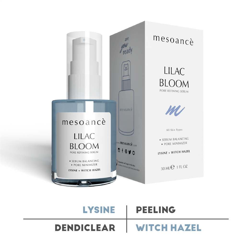 Lilac Bloom Siyah Nokta Önleyici Gözenek Sıkılaştırıcı Cilt Serumu 30ML