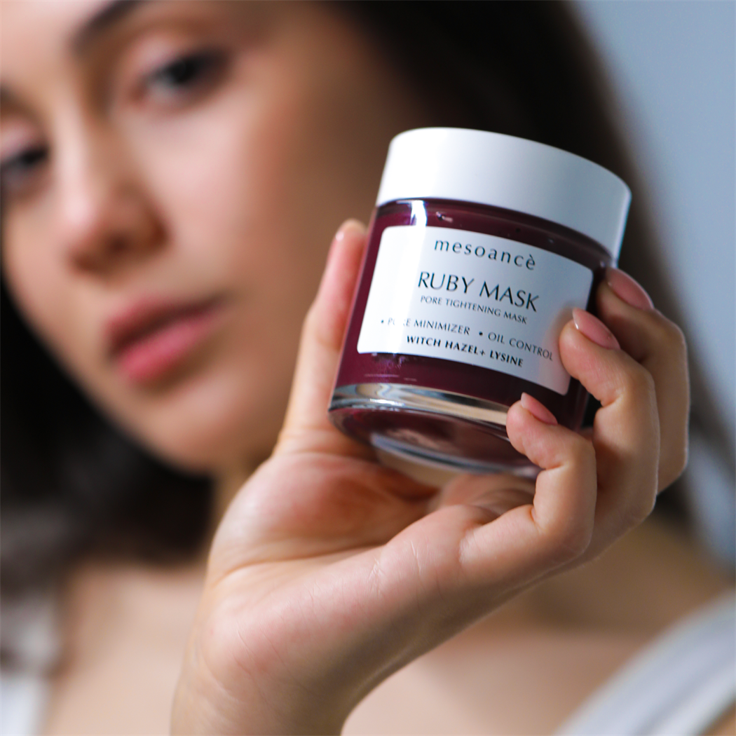 Ruby Pore Tightening Mask Gözenek Sıkılaştırıcı Aydınlatıcı Yüz Maskesi 100ML