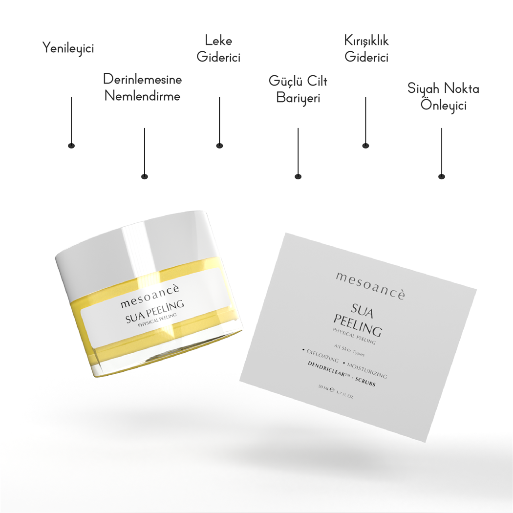 Sua Physical C Vitaminli Nemlendirici Arındırıcı Peeling 50ML