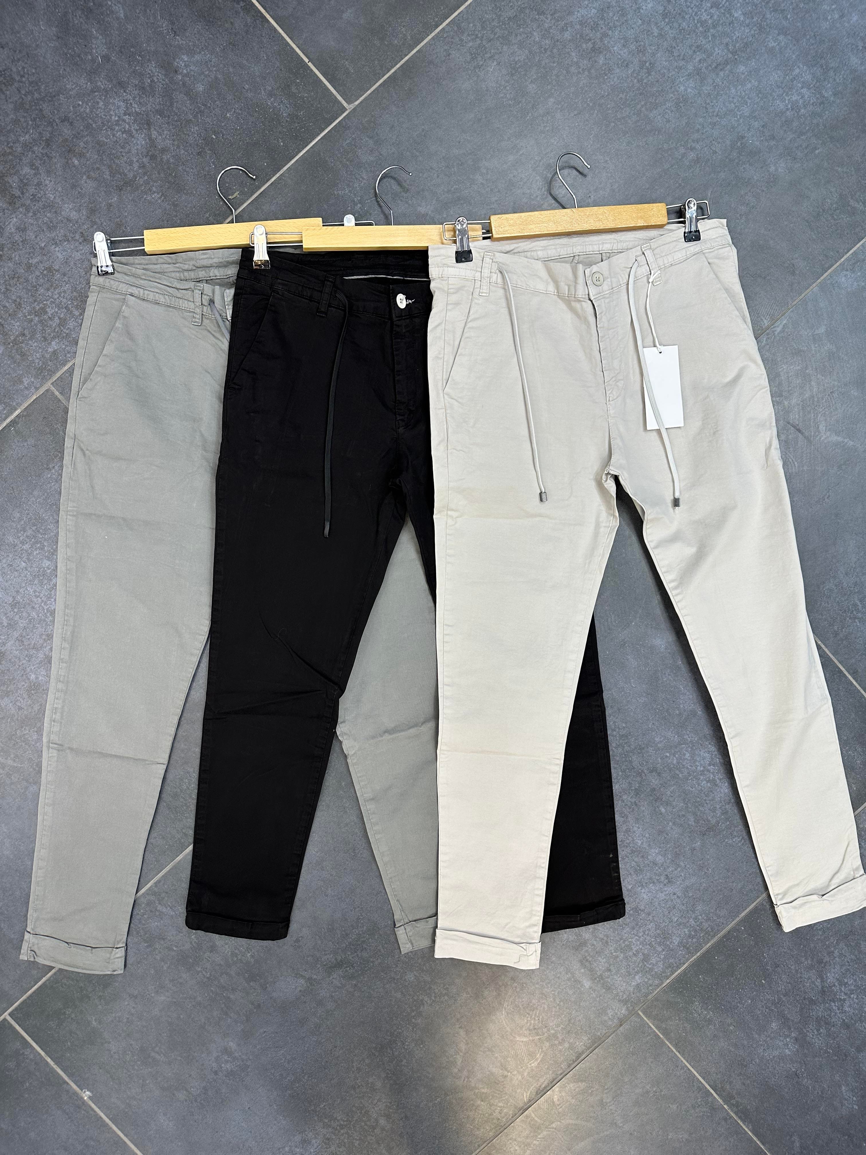 GABARDİN DUBLE PAÇA PANTOLON