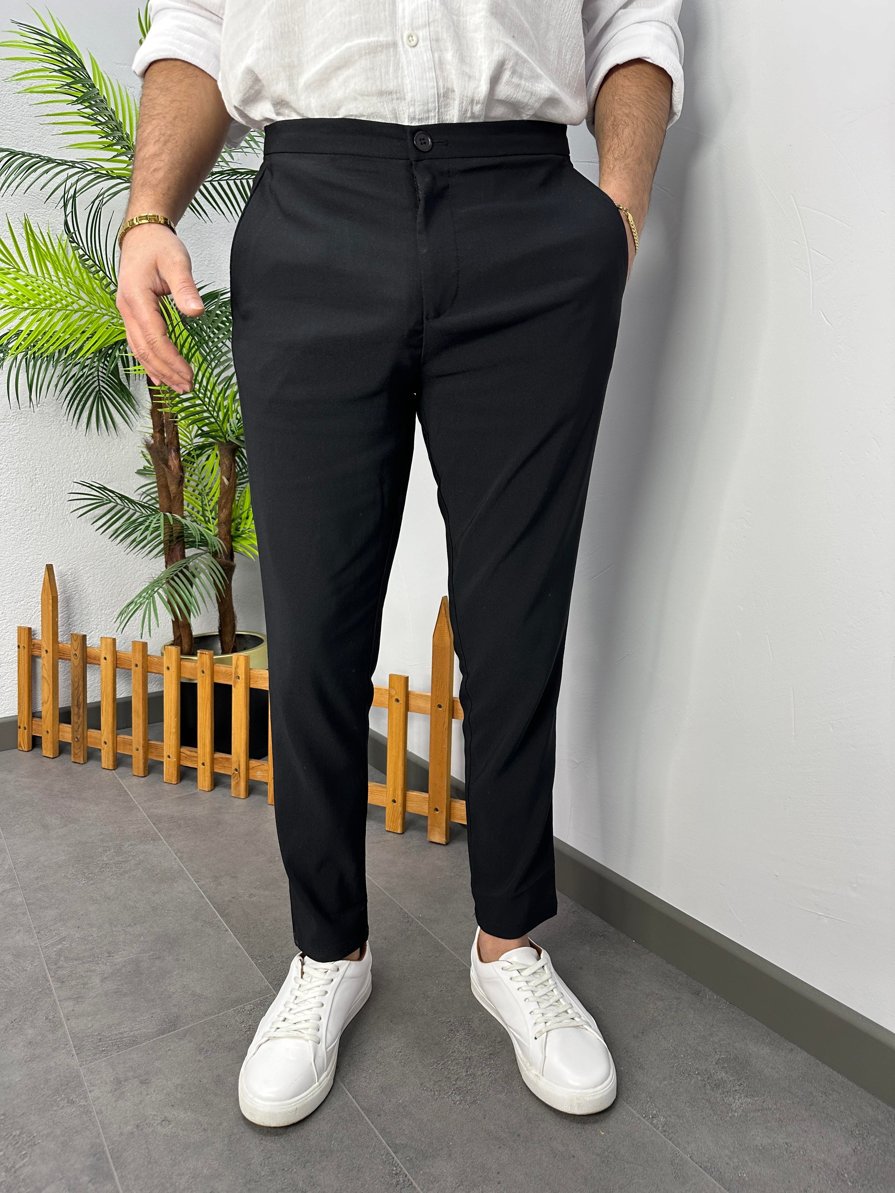 KLASİK JOGGER PANTOLON SİYAH