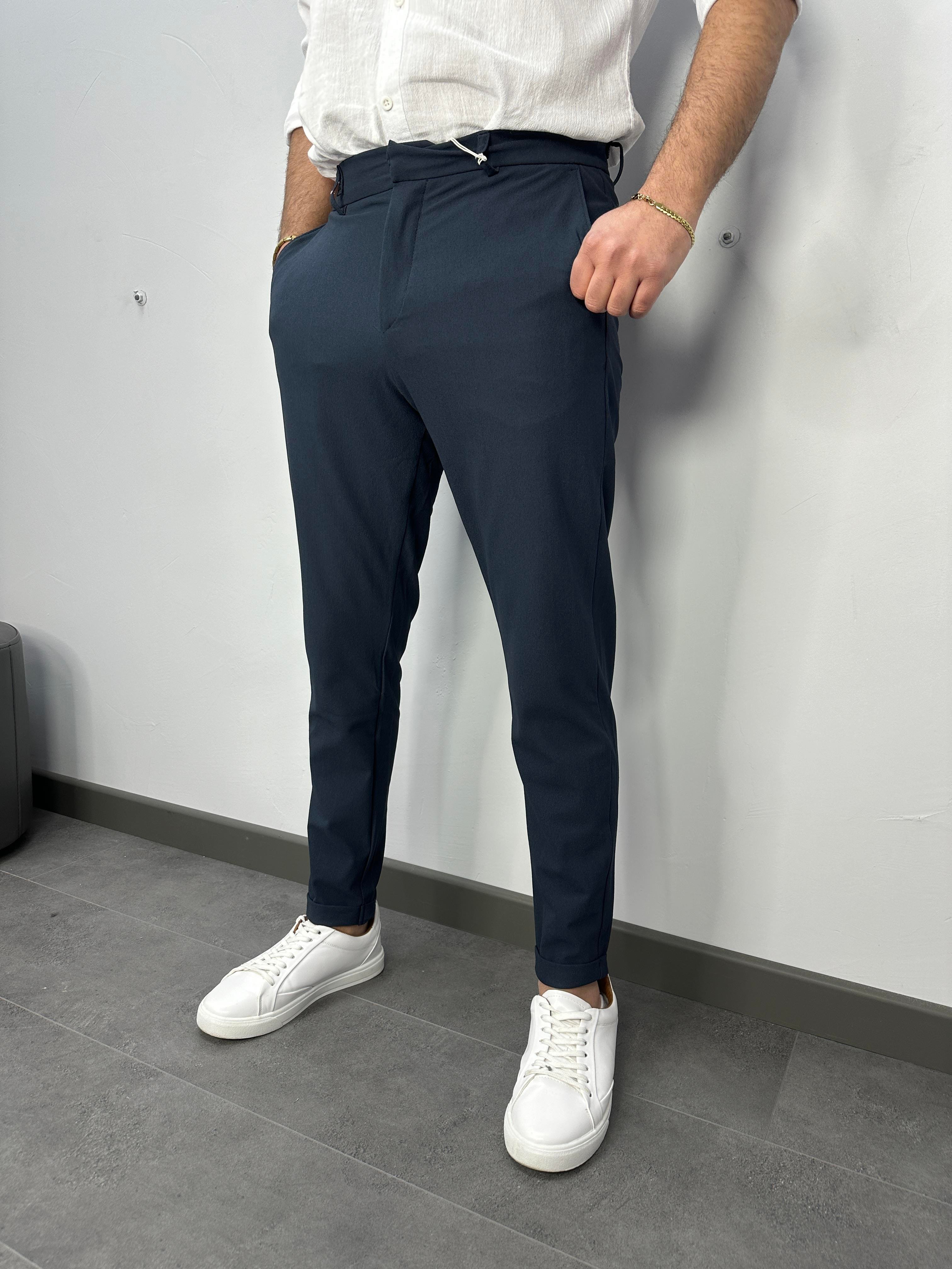 DUBLE PAÇA LİKRALI KUMAŞ PANTOLON