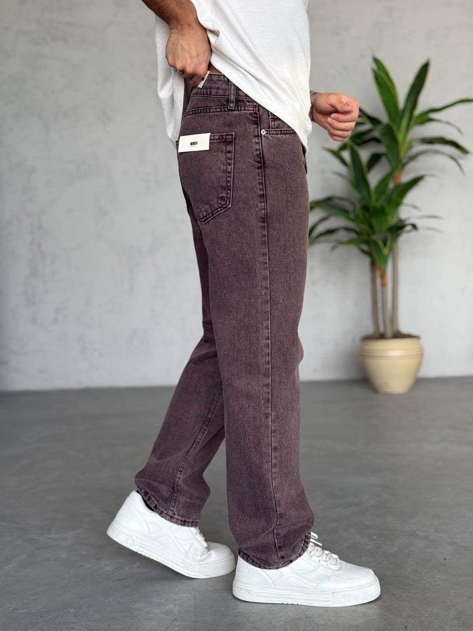 RENKLİ REGULAR KALIP PANTOLON 