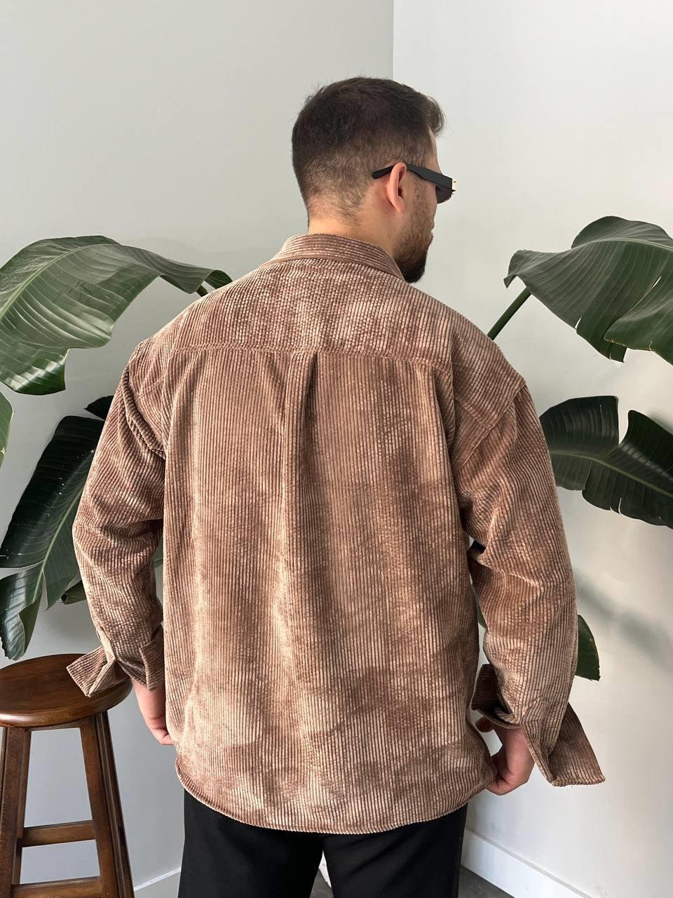TABA KADİFE FİTİLLİ GÖMLEK
