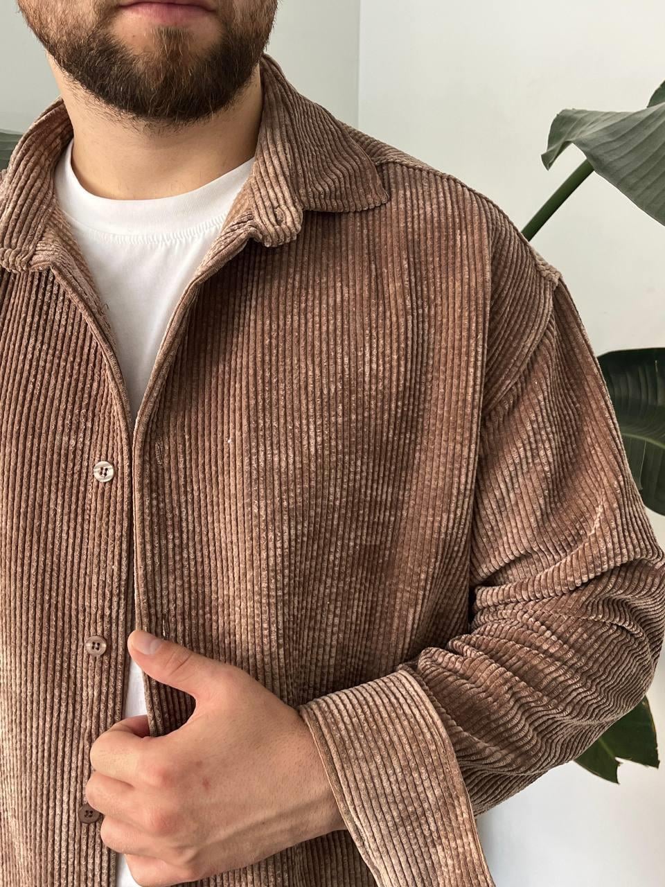 TABA KADİFE FİTİLLİ GÖMLEK