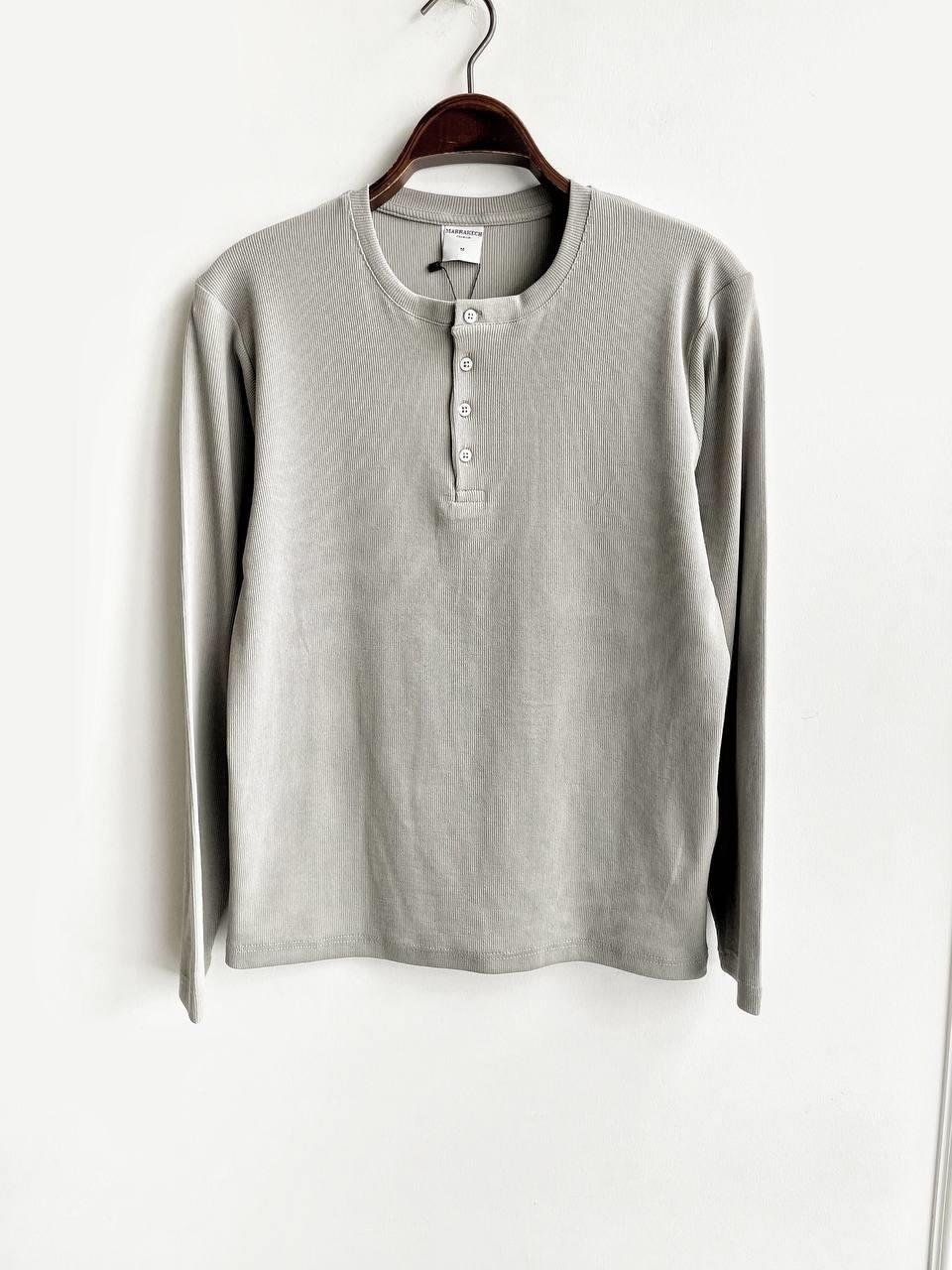 TAŞ GRİ DÜĞMELİ SWEAT