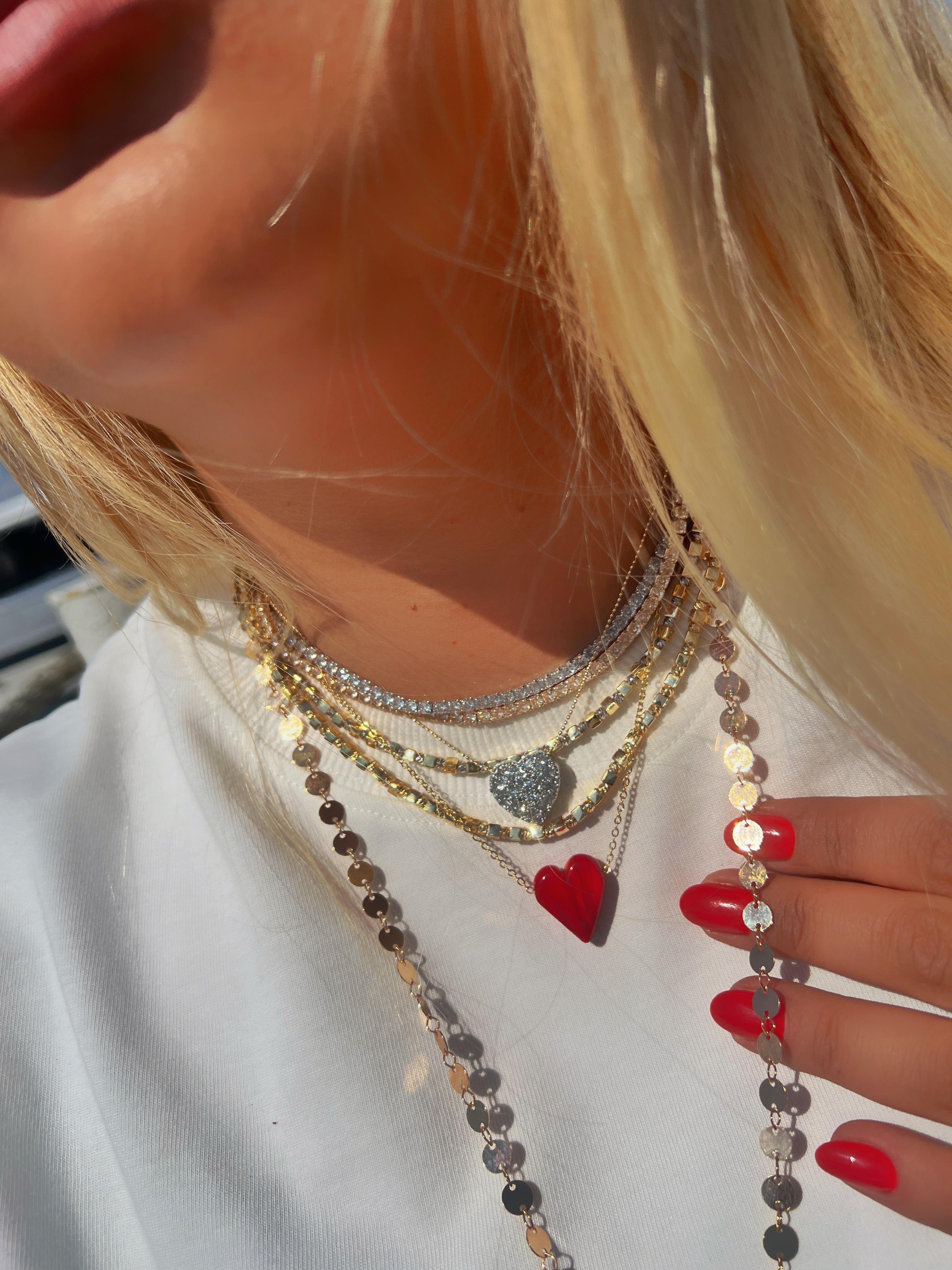 45 CM GOLD KÜP GOLD DORİKA KOLYE