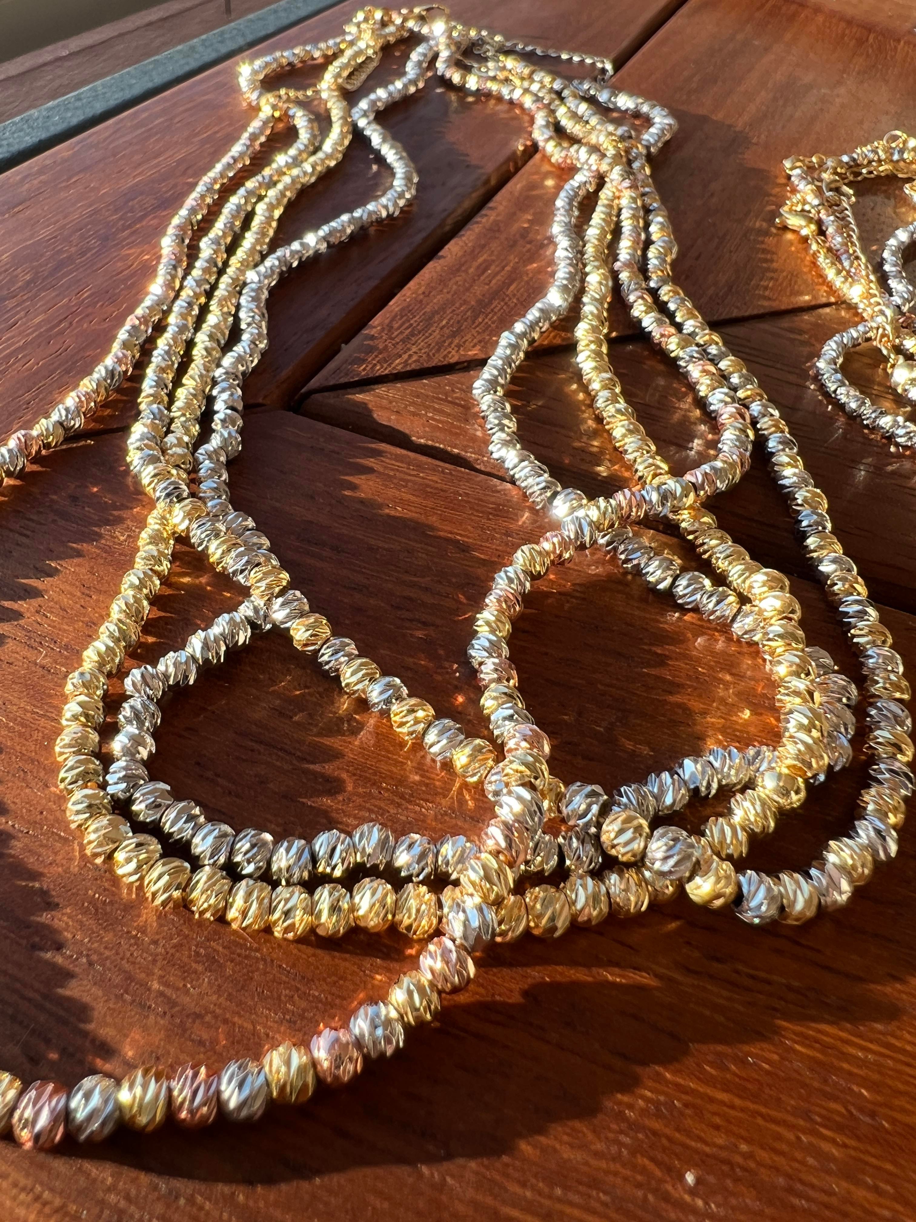 50 CM GOLD RENK DORİKA KOLYE