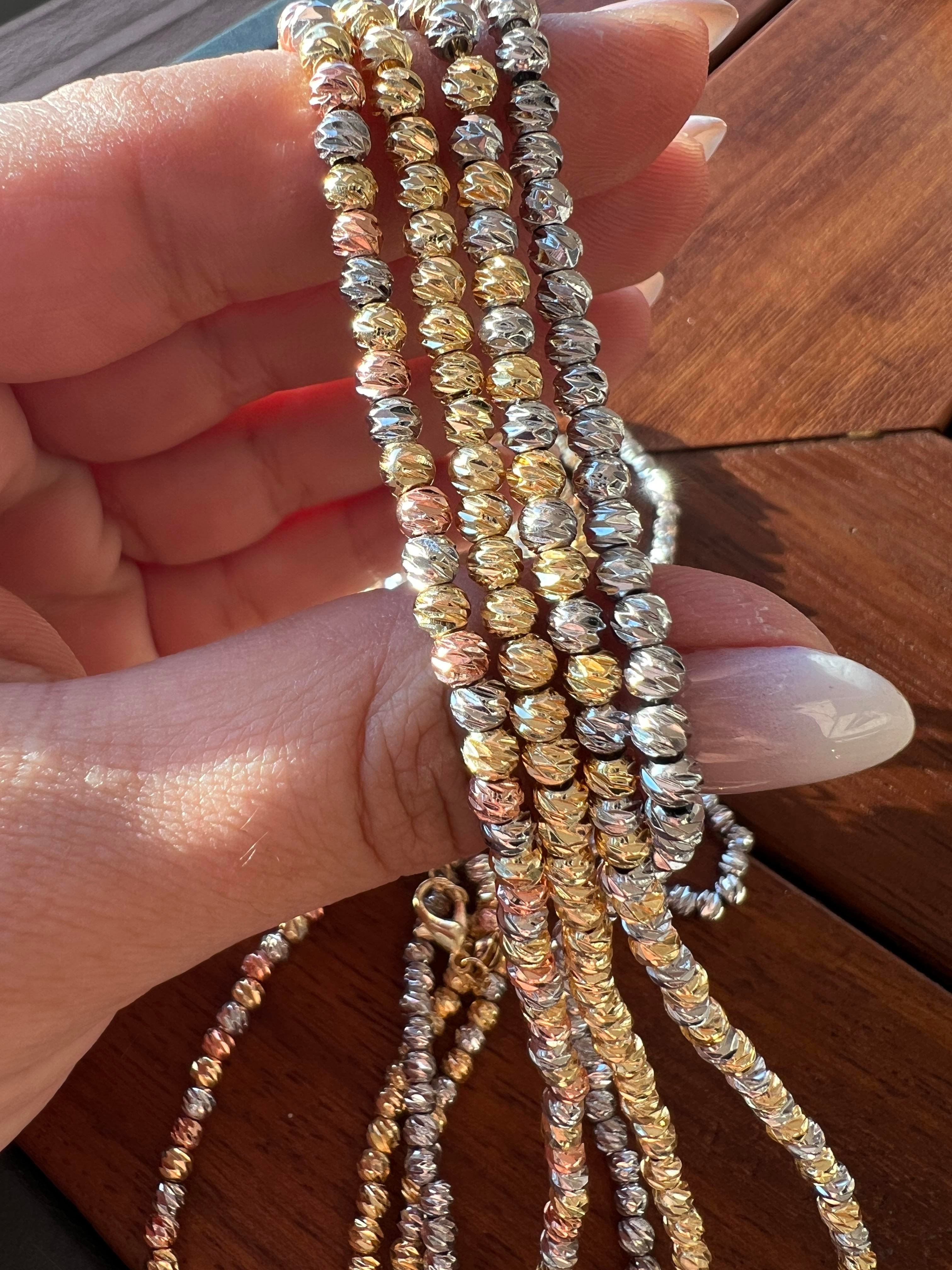 50 CM GOLD RENK DORİKA KOLYE