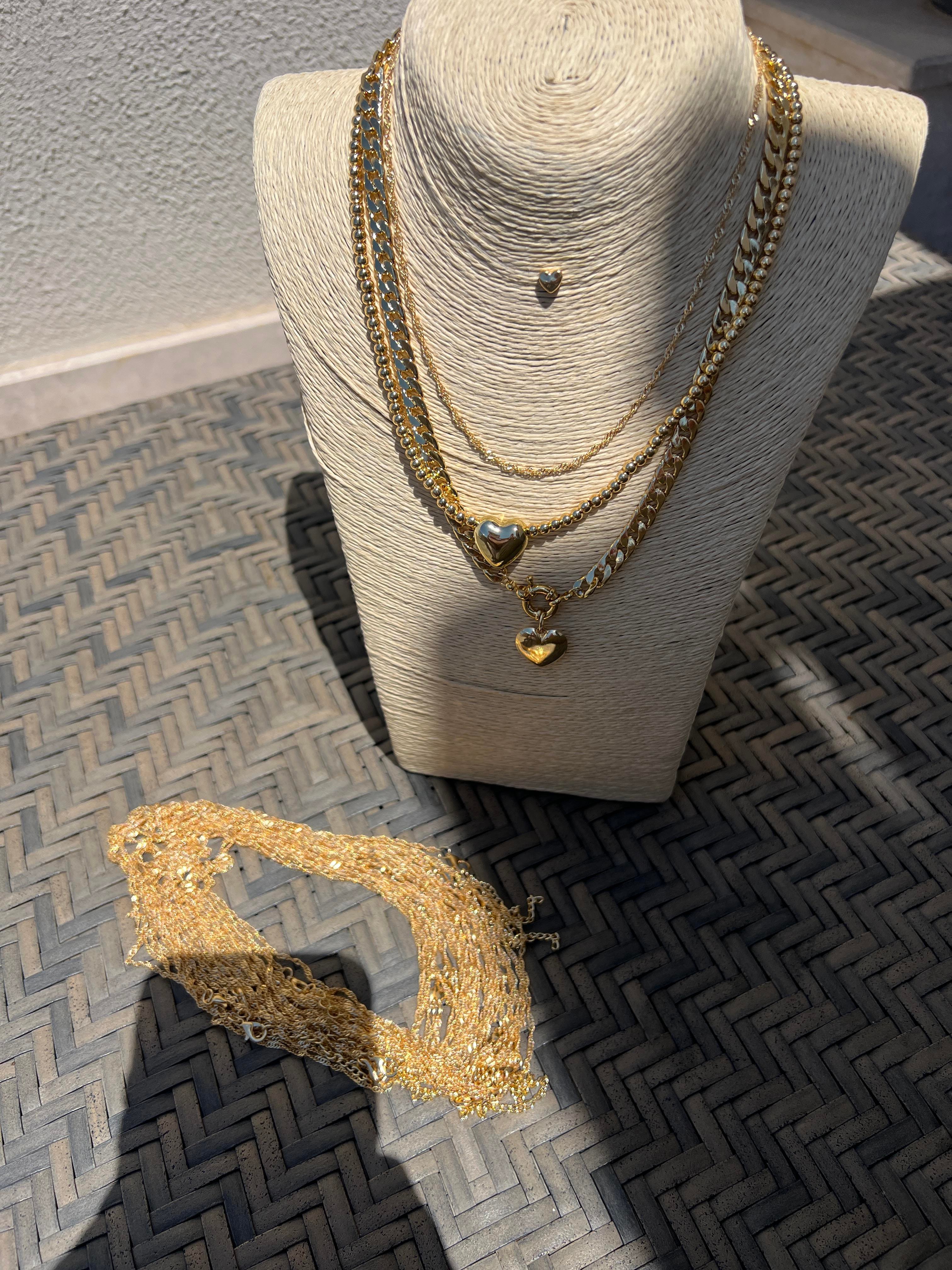 BEKLENEN KENDİNDEN DÖNER 45 cm ALTIN MODEL ZİNCİR