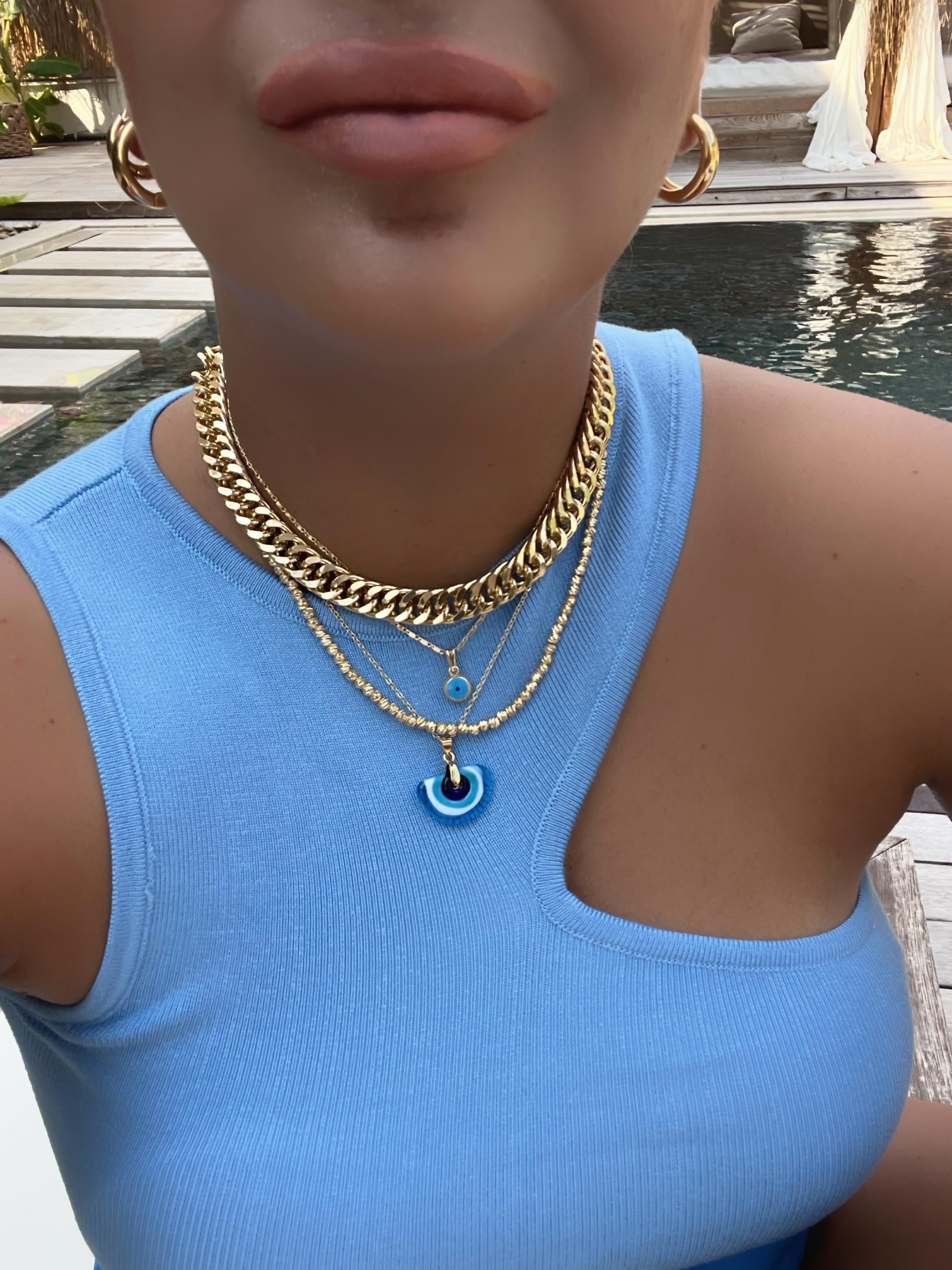 GOLD DORİKA KOLYE