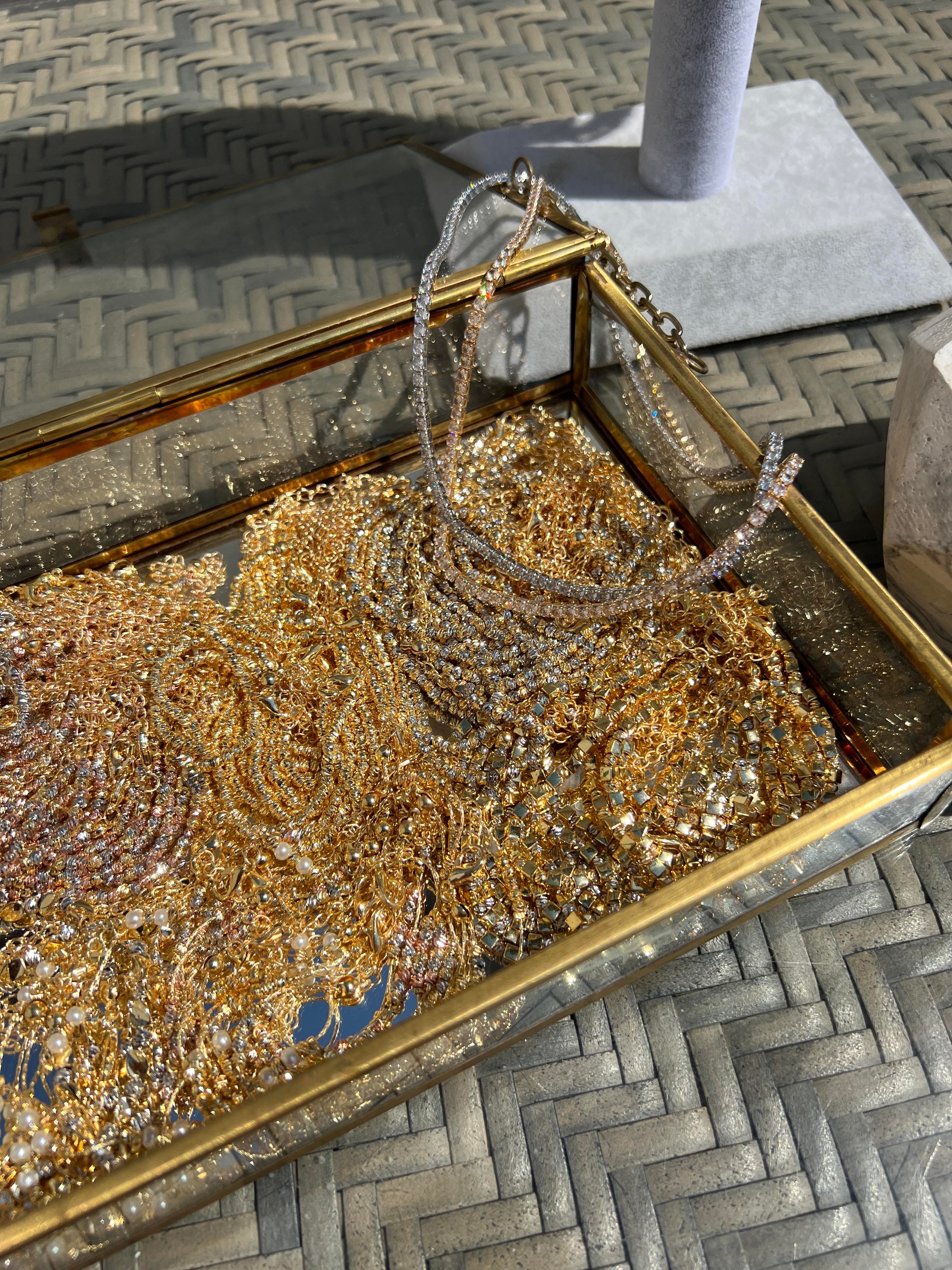 ÖZEL ÜRÜN DÖNMEYEN SU YOLU 40 cm 3 mm GOLD