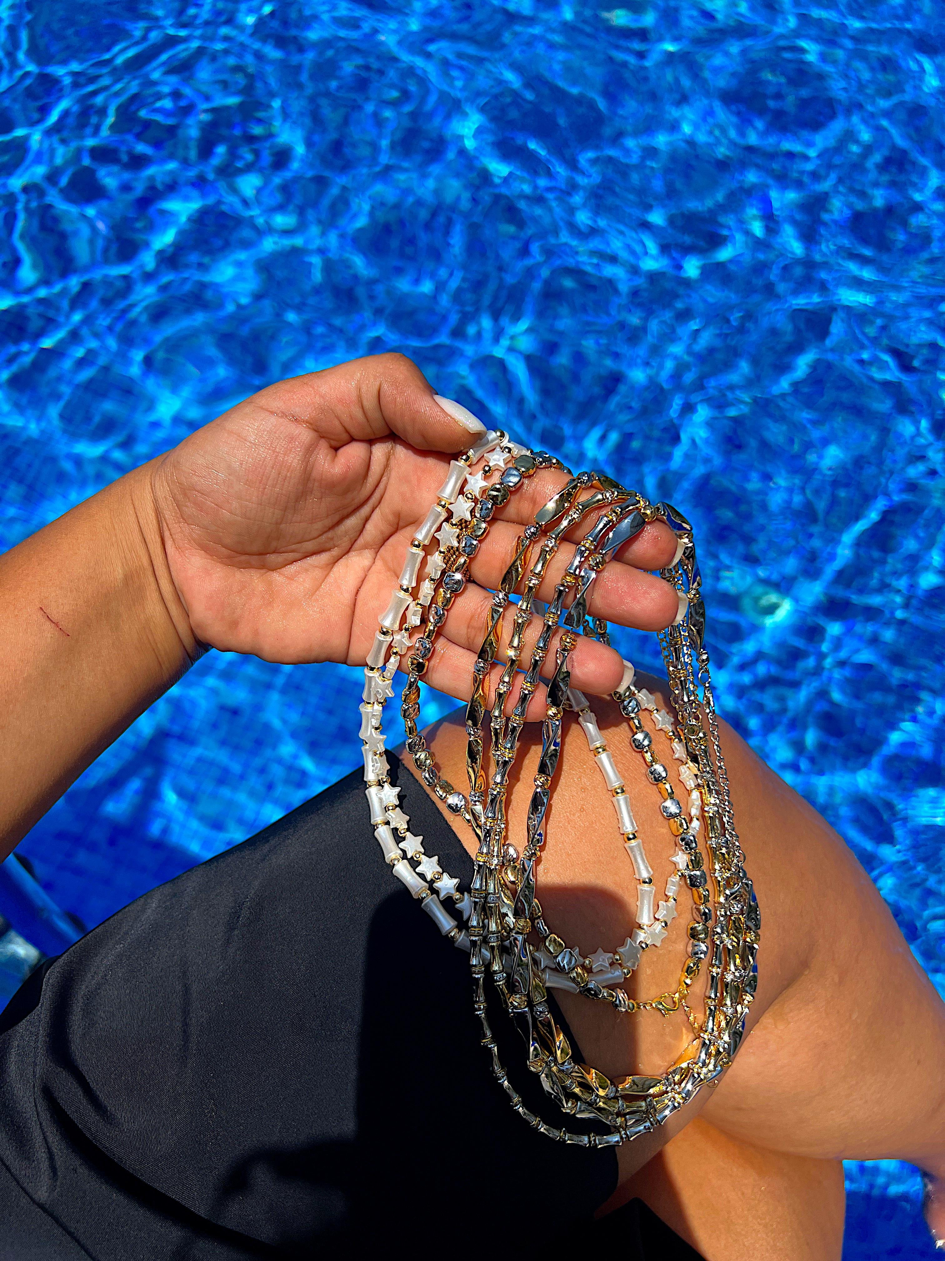 SEDEF ÇUBUK GOLD KOLYE