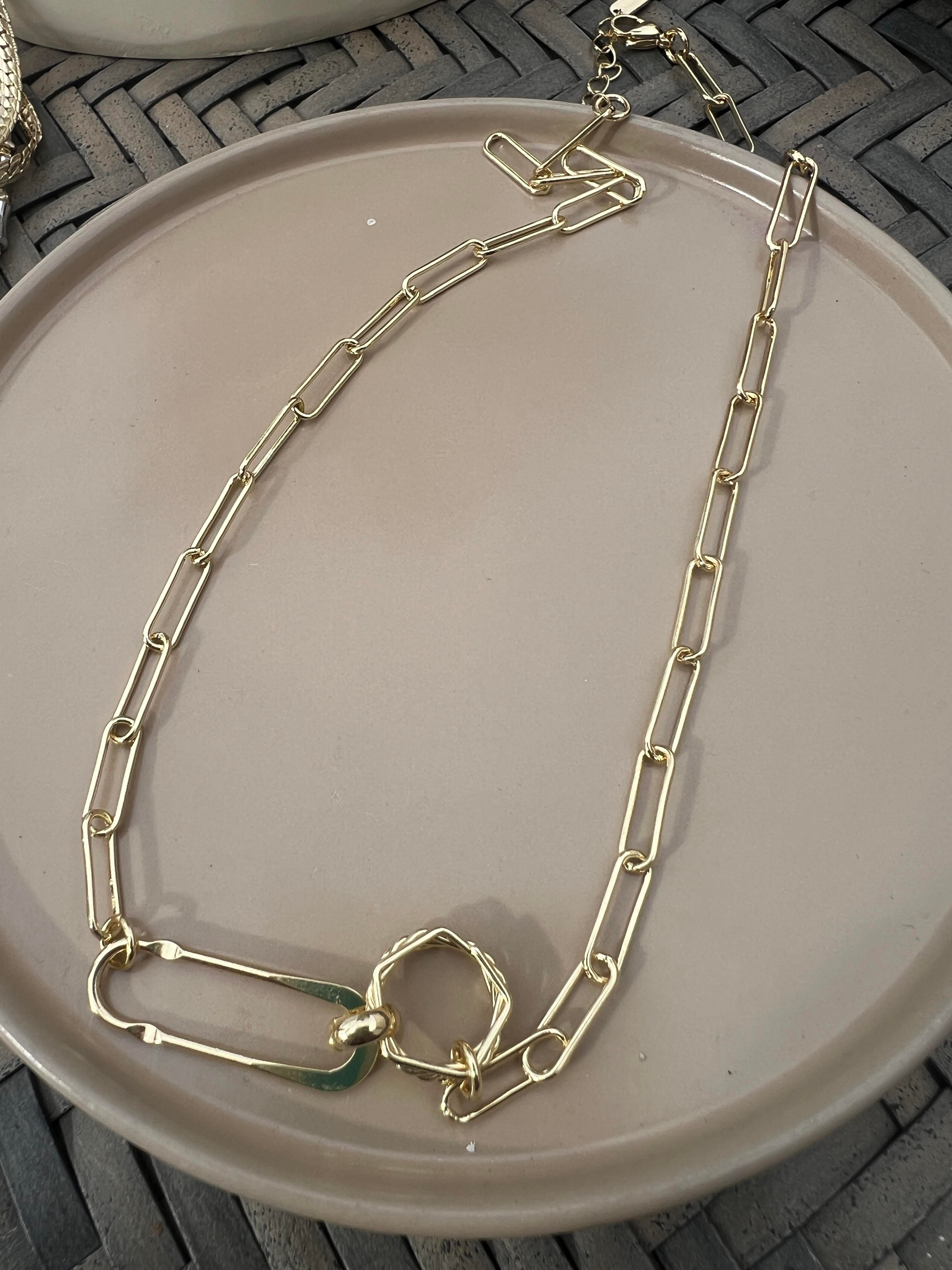 ZİNCİR MODEL KOLYE