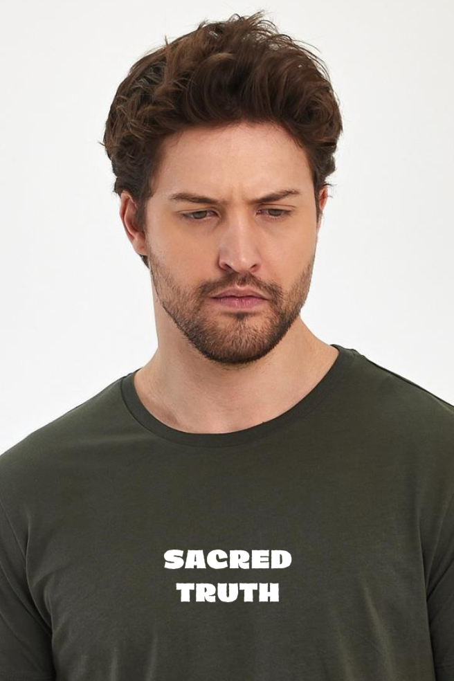 FİHA/2058-ERKEK BASKILI COMPACT SIFIR YAKA TSHIRT - HAKİ