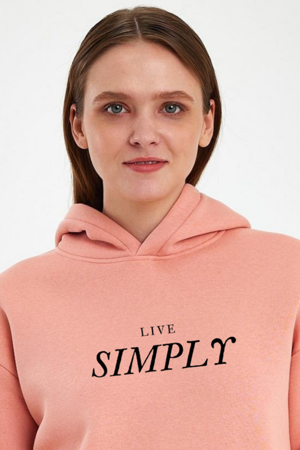 FİHA/2507-UNISEX BASKILI ŞARDONLU SWEAT - APRICOT