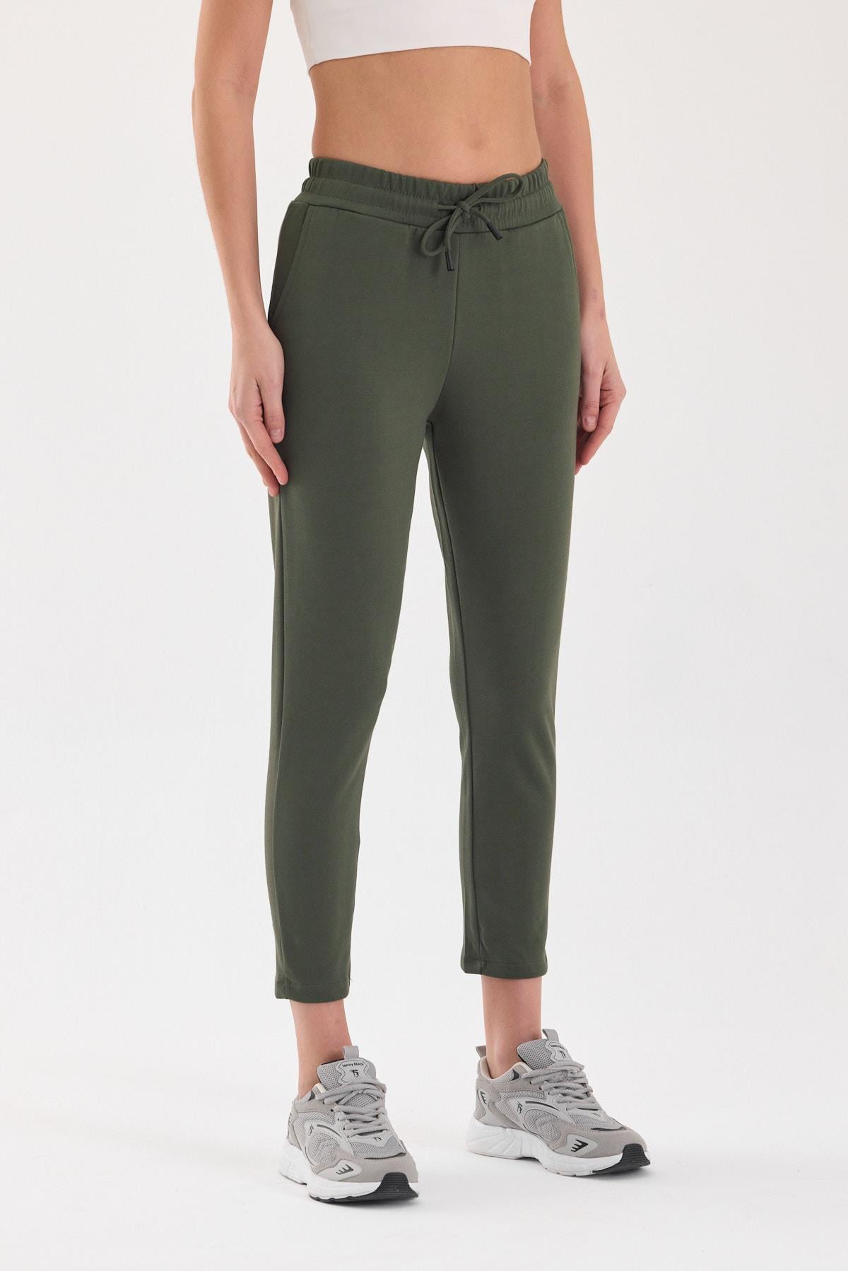 FİHA/4043-KADIN JOGGER PANTOLON - HAKİ