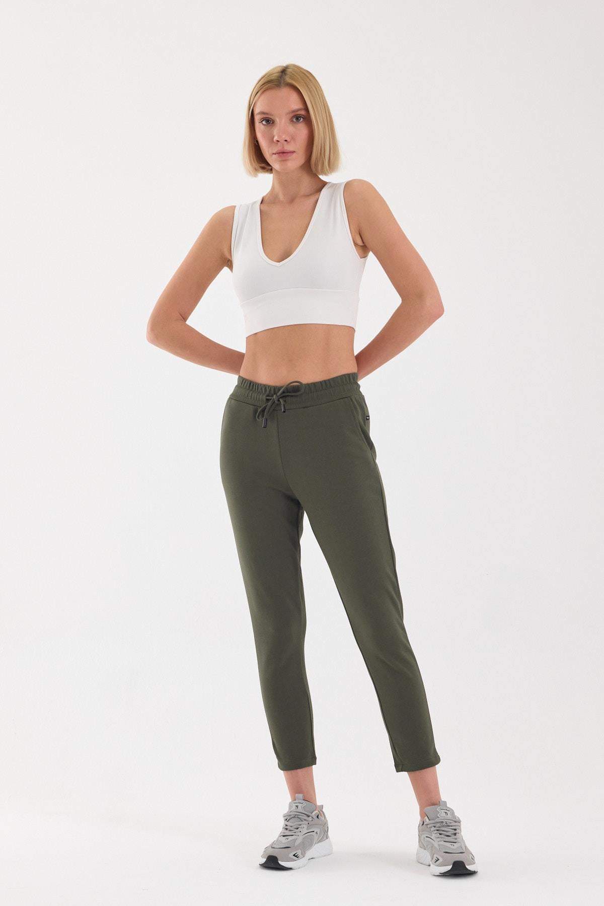 FİHA/4043-KADIN JOGGER PANTOLON - HAKİ