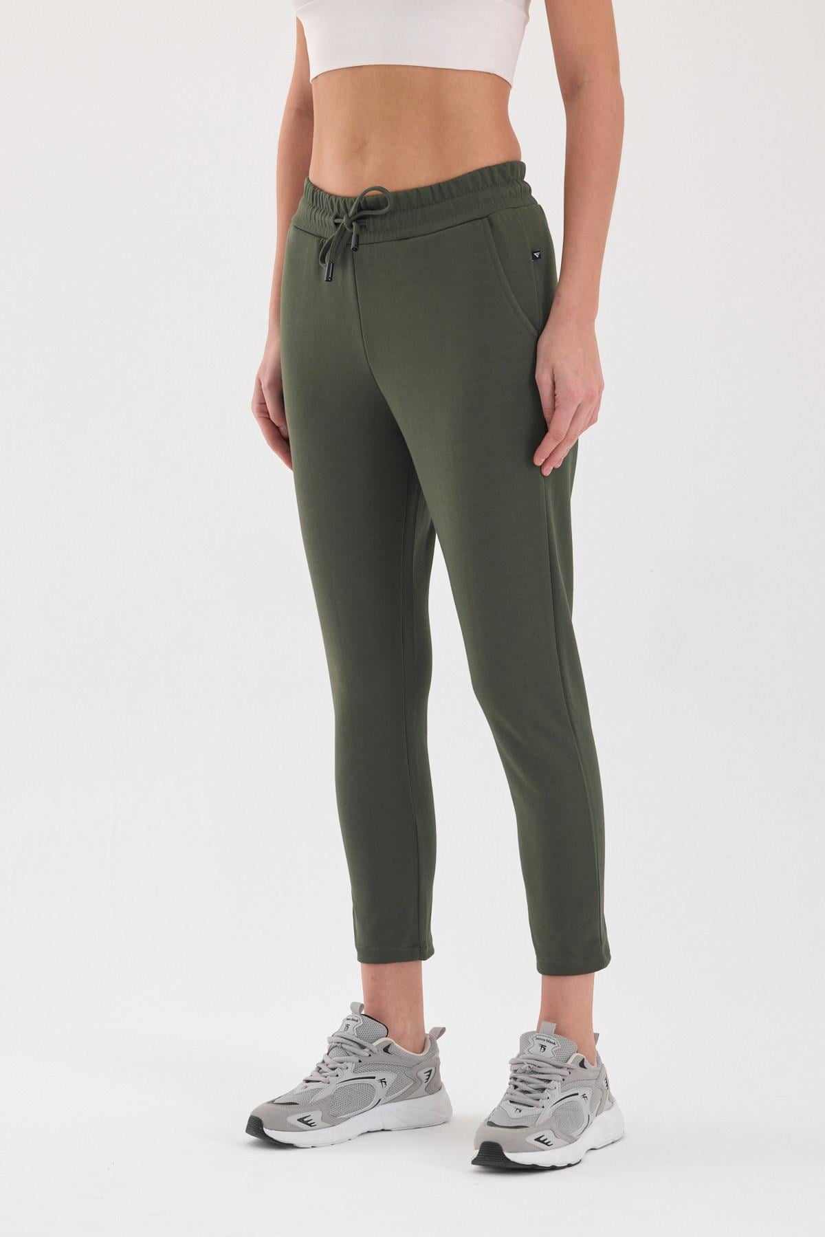 FİHA/4043-KADIN JOGGER PANTOLON - HAKİ