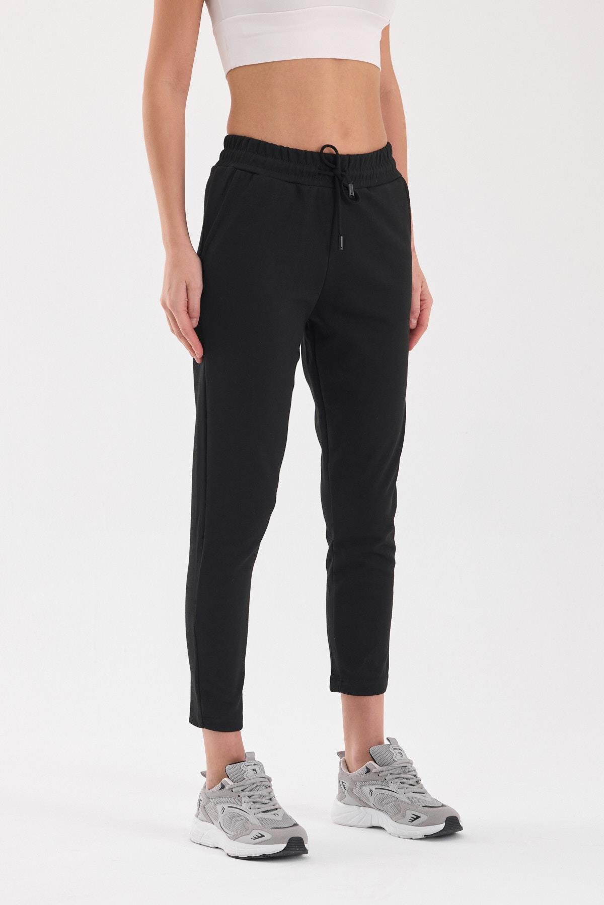 FİHA/4043-KADIN JOGGER PANTOLON - SİYAH