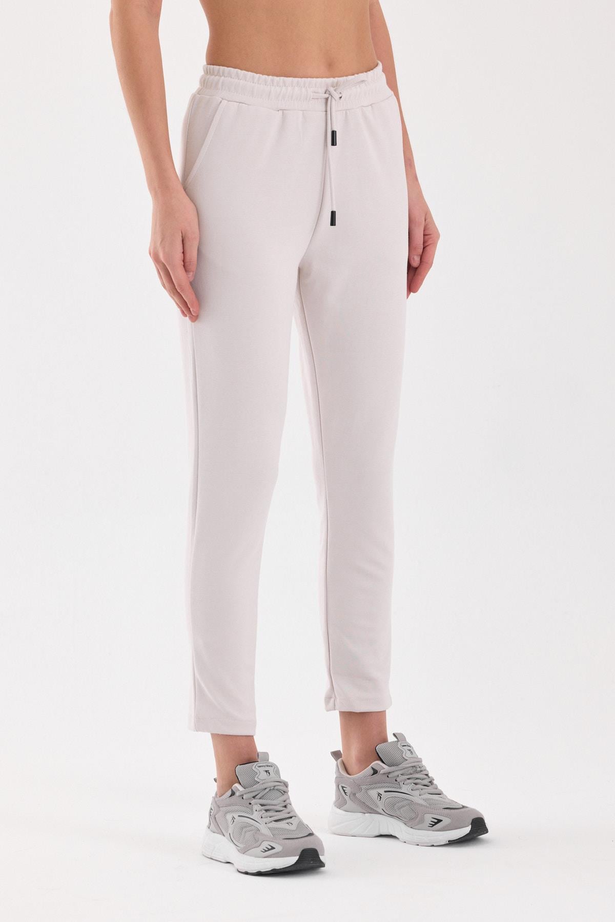 FİHA/4043-KADIN JOGGER PANTOLON - TAŞ