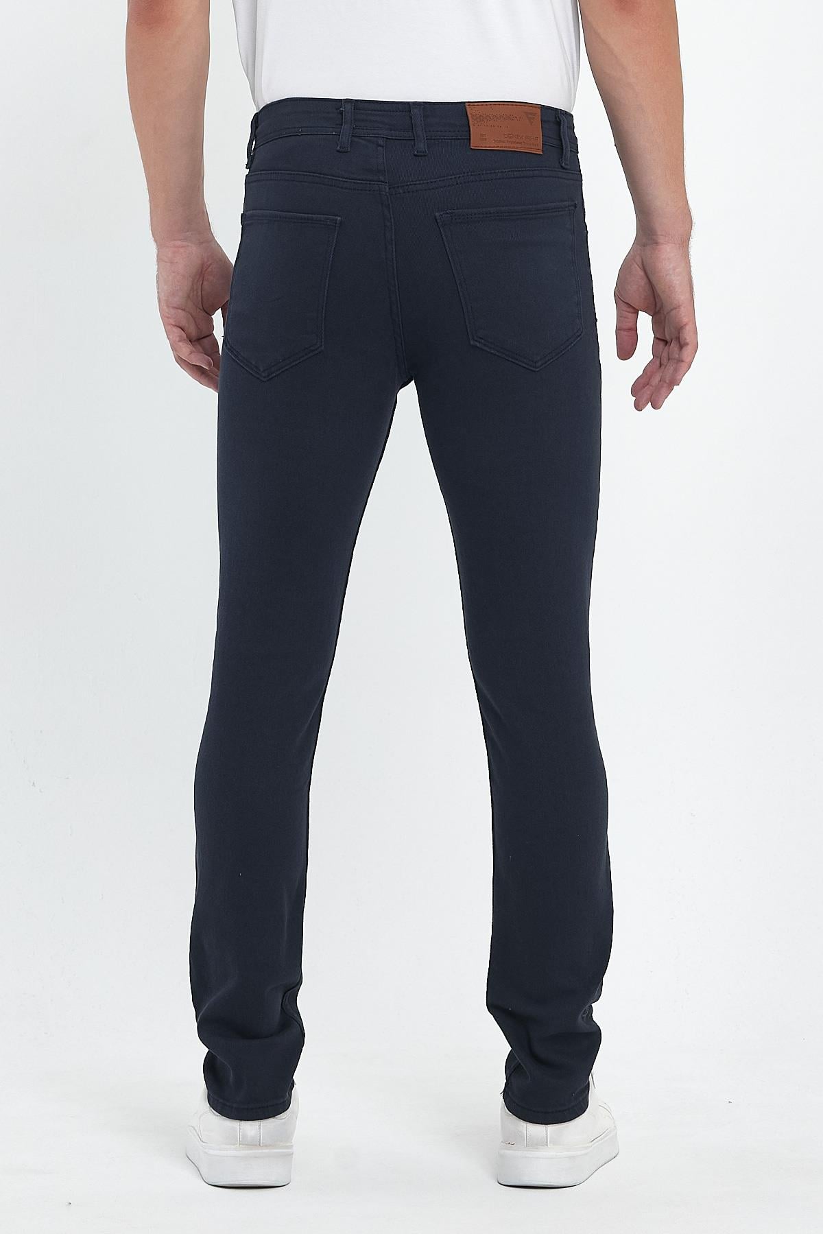 FİHA/8081-ERKEK SLİM FİT GABARDİN PANTOLON - LACİVERT