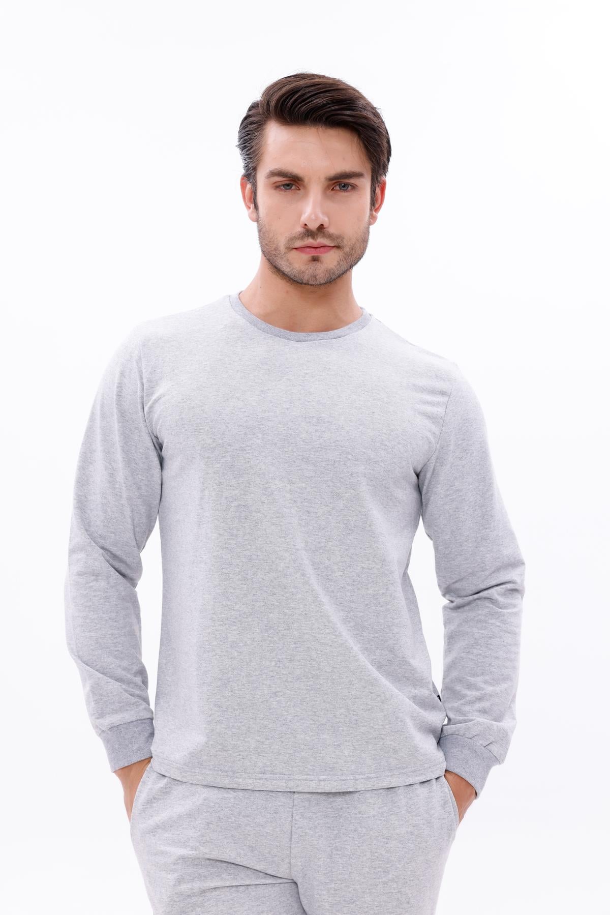 FİHA/8801-ERKEK EŞOFMAN TAKIMI - GRİ