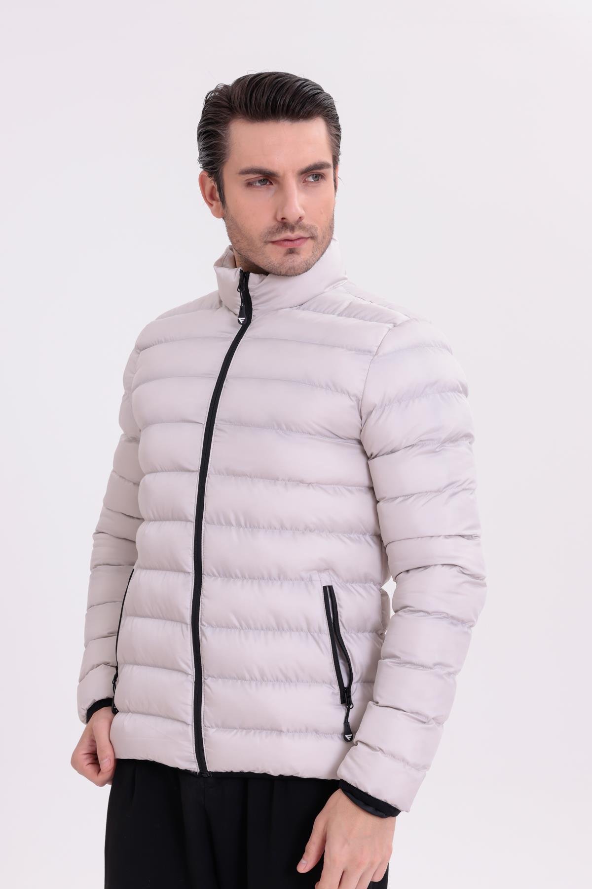 FİHA/9026-ERKEK ŞİŞME MONT - TAŞ