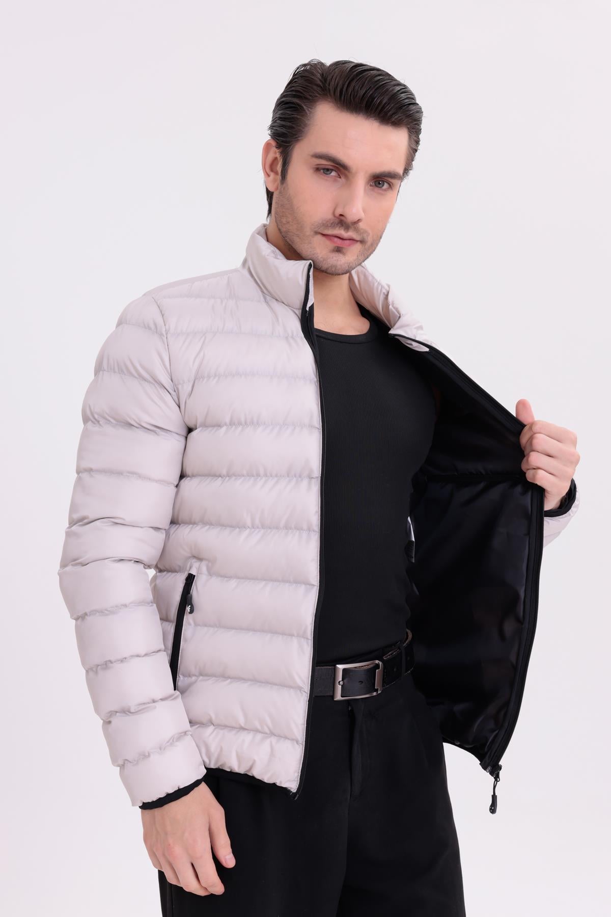 FİHA/9026-ERKEK ŞİŞME MONT - TAŞ