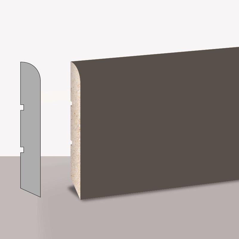 VarioAntrasit Süpürgelik 8 cm Vera PVC (1Boy.2,8Mt)