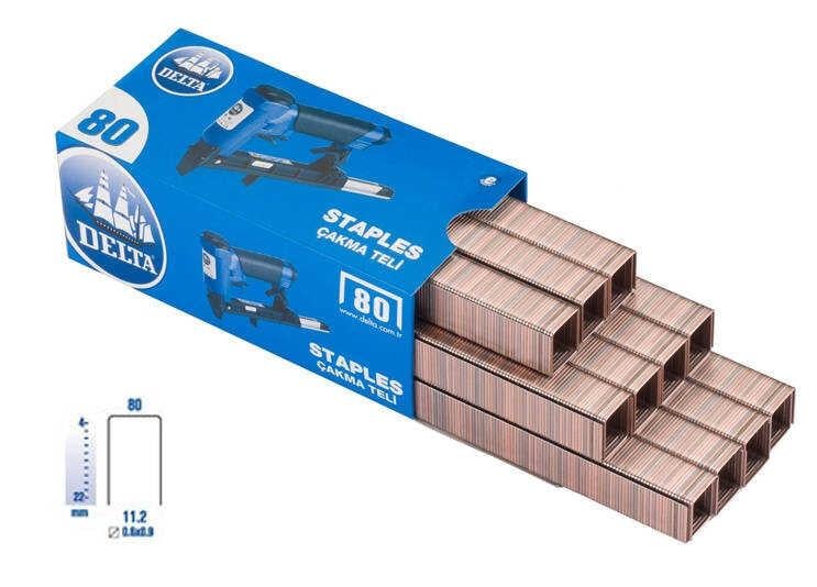 DiğerDelta Zımba Teli 80/16 1 Paket 2000Adet