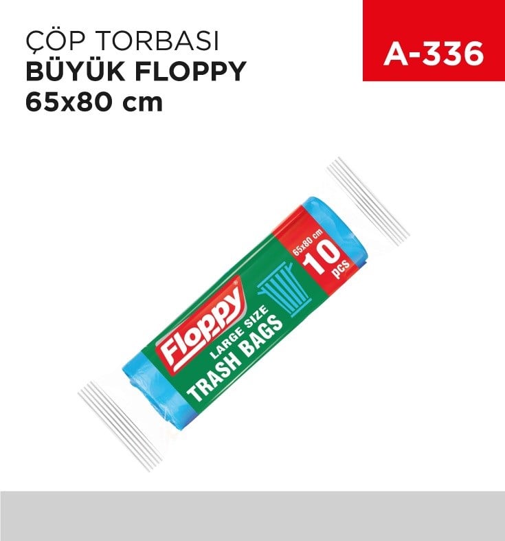 DiğerFloppy Çöp Torbası Büyük 65*80 cm