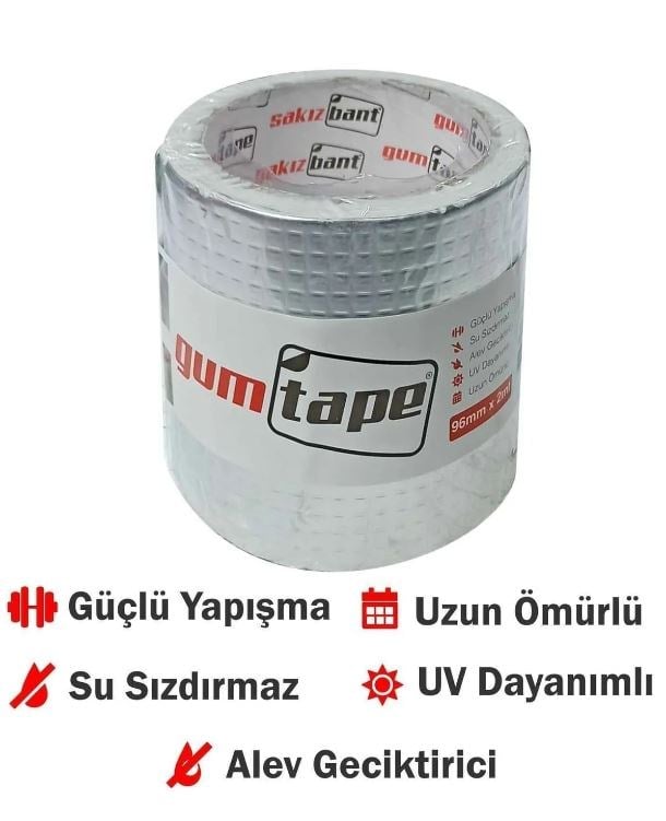 DiğerGumtape Sızdırmazlık Sakız Bandı 72 mm 2 Mt