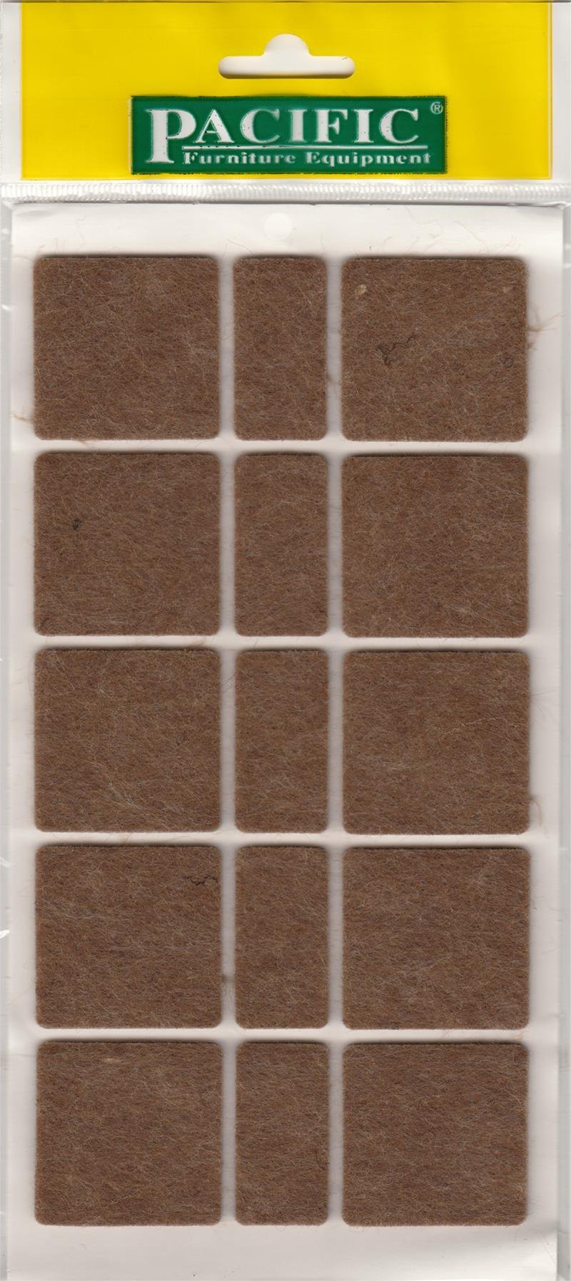 PacificPacific Yapışkan Keçe 40*40 mm Kahve