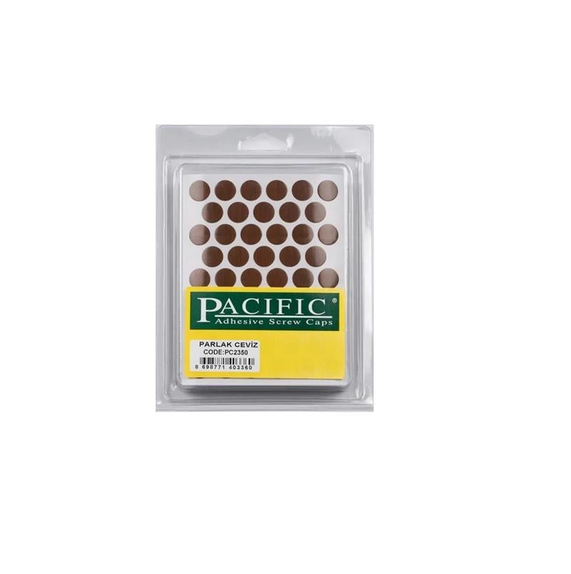 PacificPacific Yapışkan Tapa Ceviz Parlak 14 mm 
