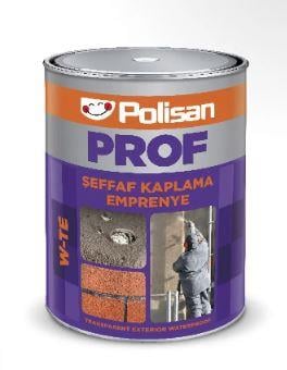 PolisanPolisan Prof W-TE Kaplama Su Yalıtım Şeffaf 5lt