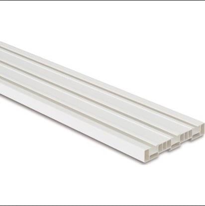 PVC Perde Rayı Korniş 2000 3 LÜ 4,5 MT